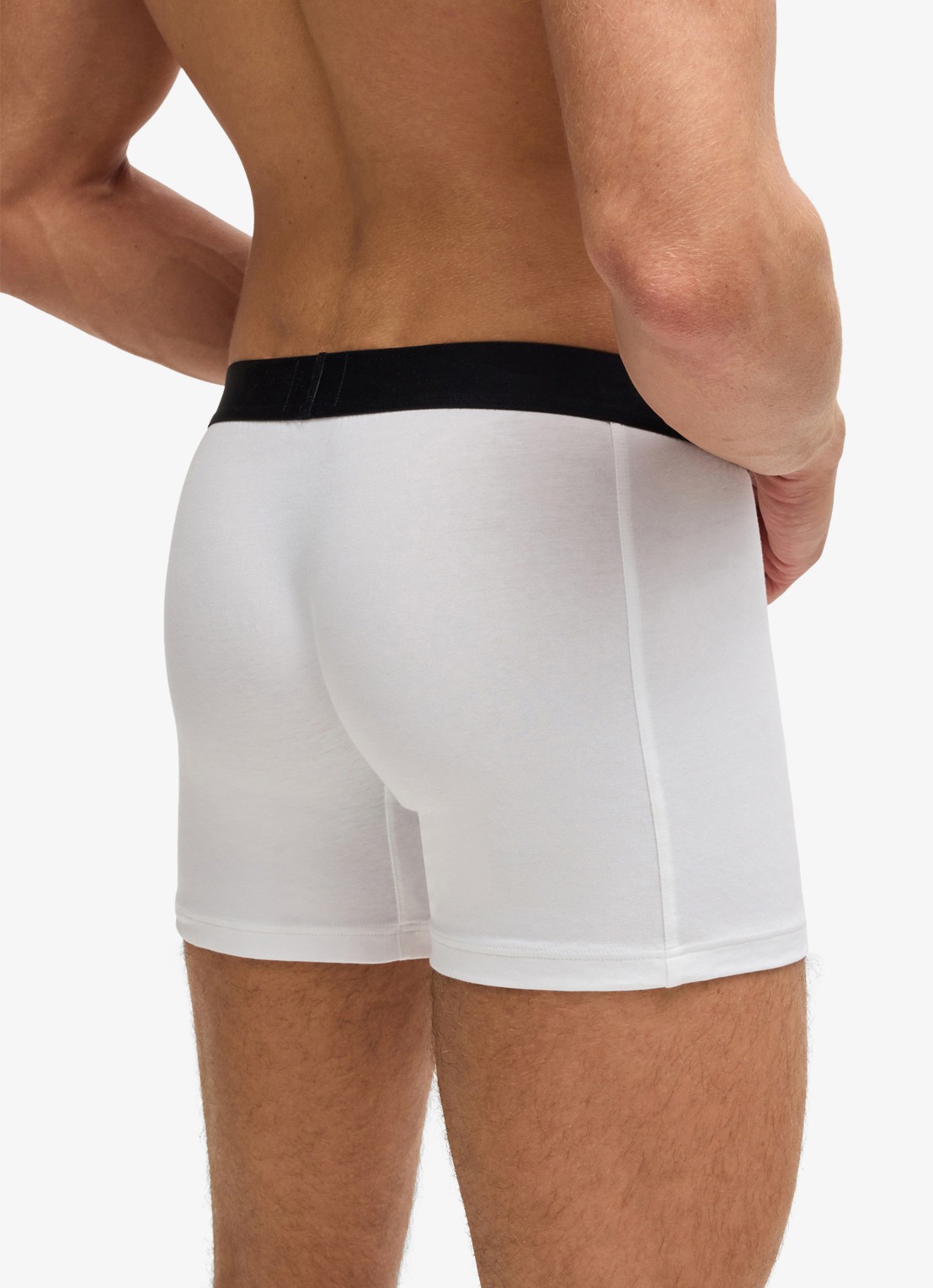 BOSS Boxershorts van  katoen in 3-pack - detail 2 wit