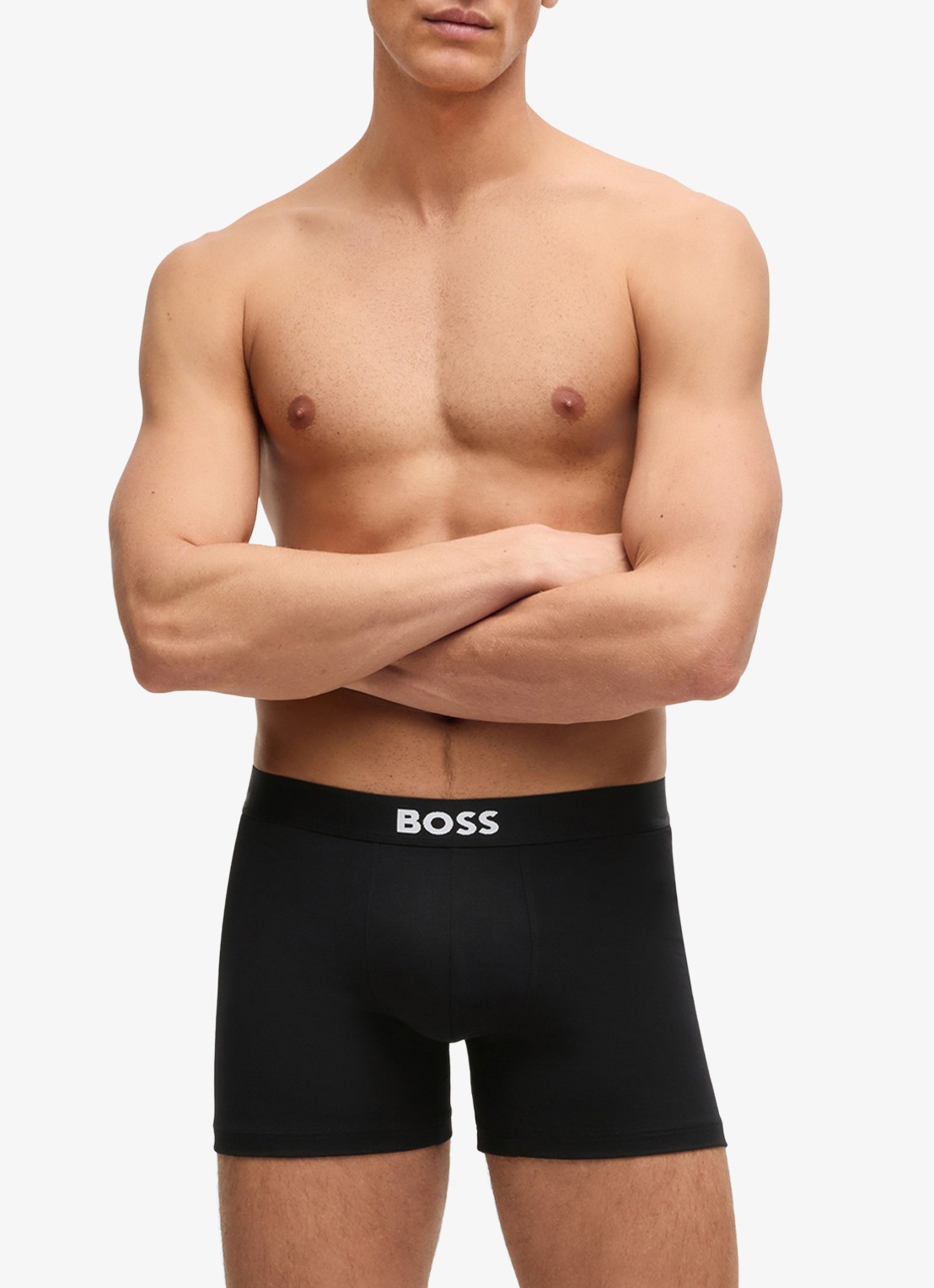 BOSS Boxershorts van  katoen in 3-pack - detail 6 zwart