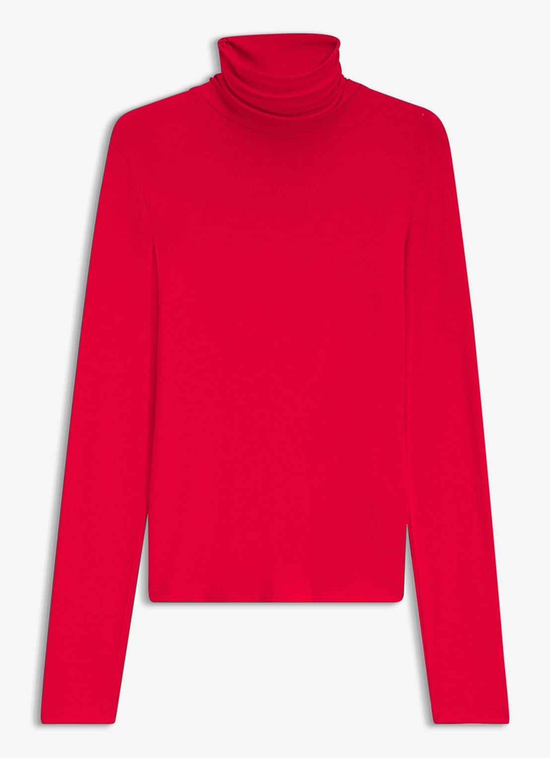BOSS C_Eliana fijngebreide trui  met col - voorkant bright red-627