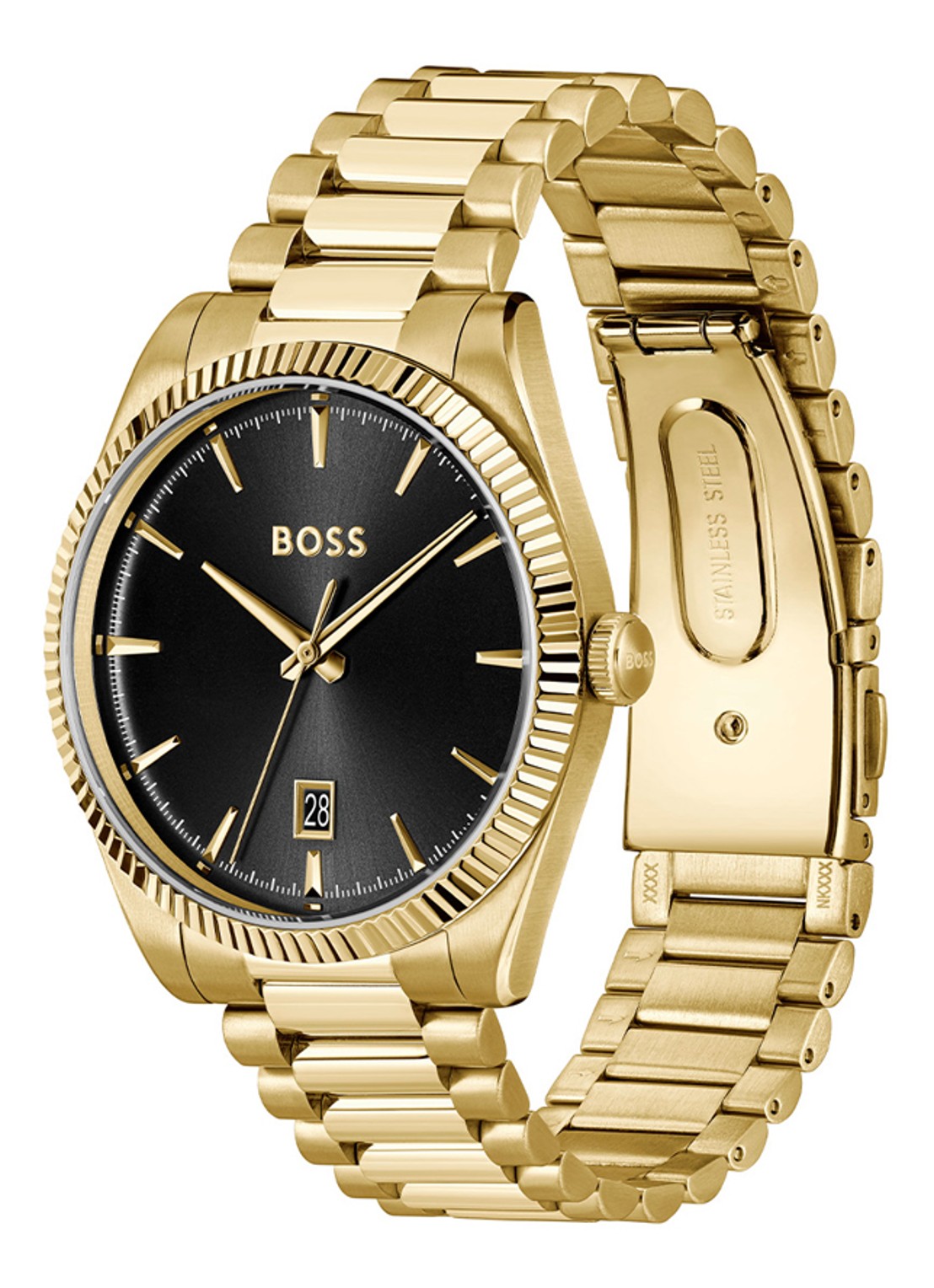 BOSS Cheswick horloge HB1514312  - detail 3 goud
