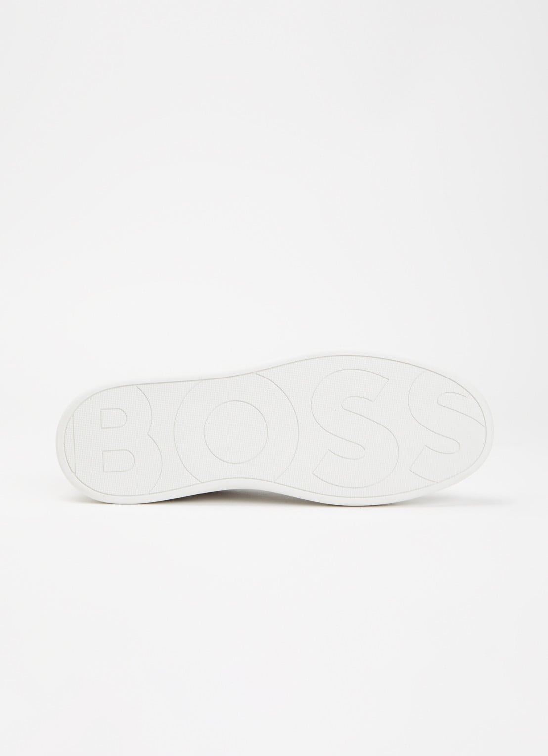 BOSS Clint sneaker van leer met logo - detail 10 wit