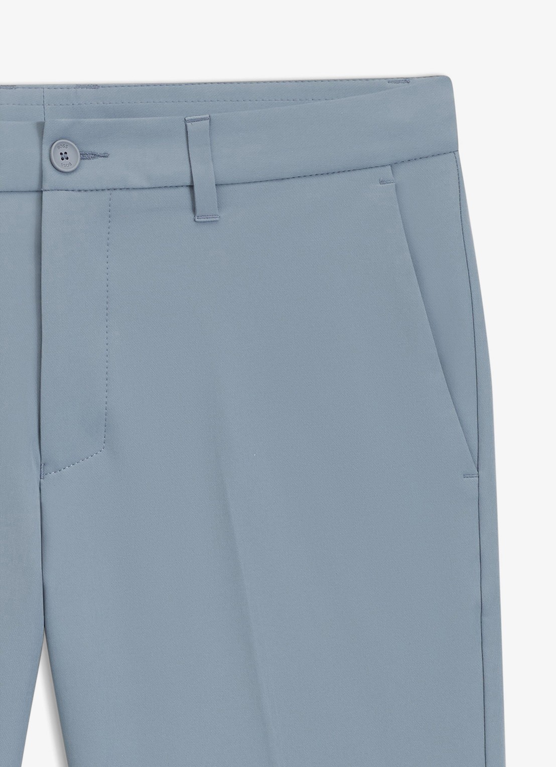 BOSS Commuter loose fit korte broek met steekzakken - detail 6 dark grey-026 / grijs