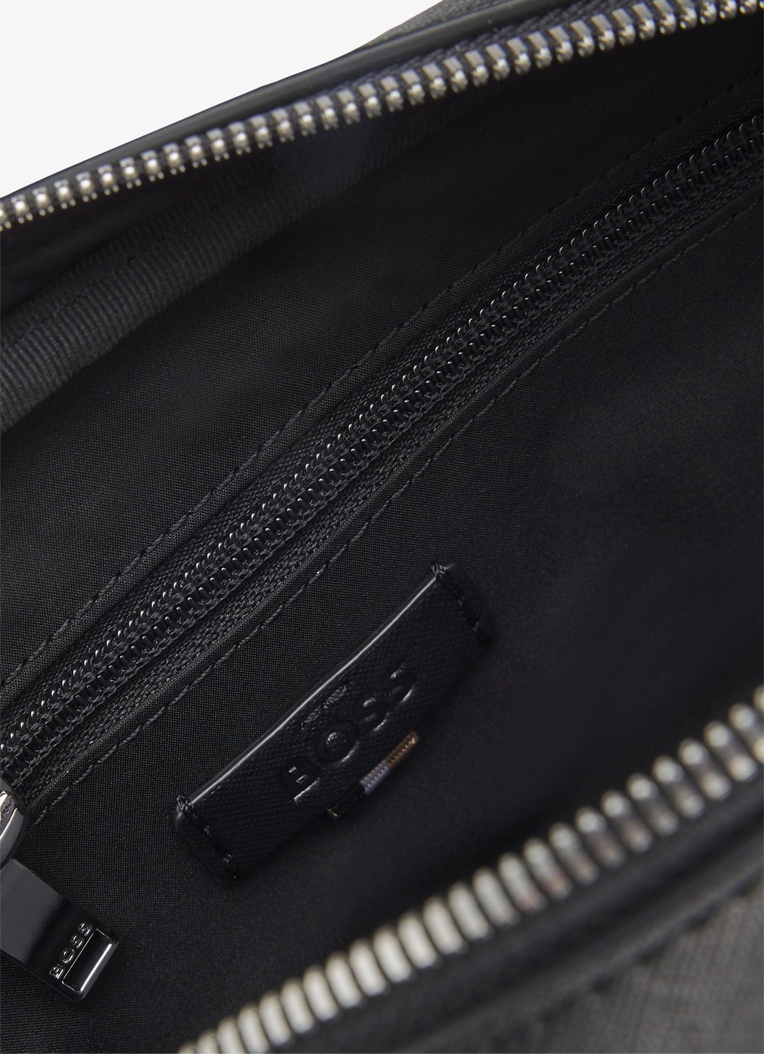 BOSS Crossbodytas met logo - detail 3 zwart