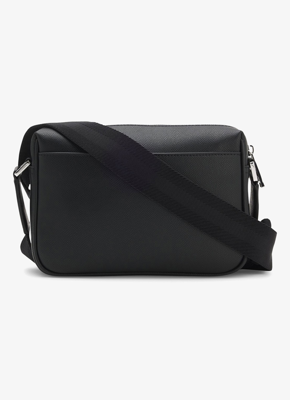 BOSS Crossbodytas met verstelbare schouderriem en logo - achterkant 4 zwart