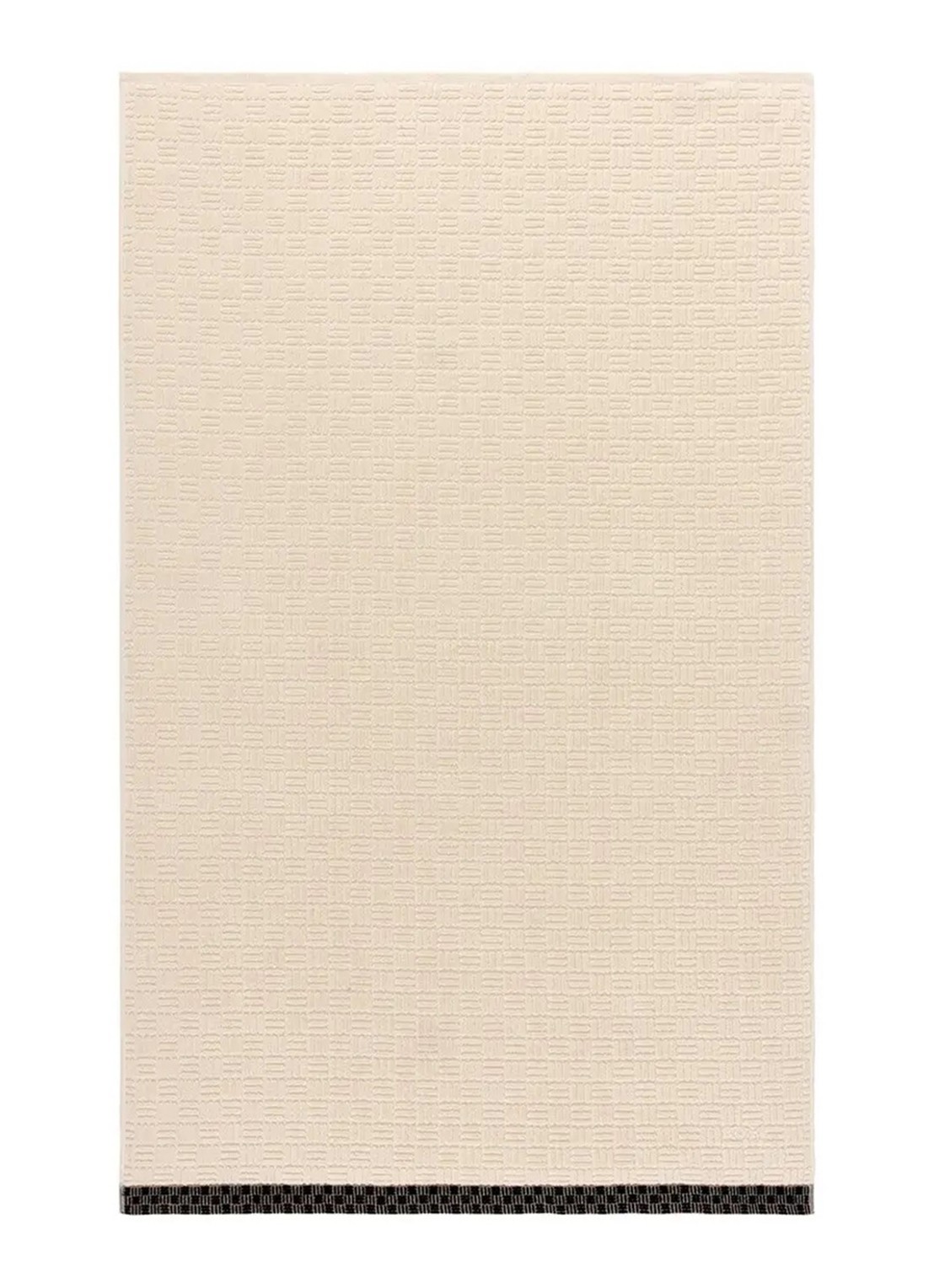 BOSS Dedale badlaken 90 x 150 cm - voorkant beige