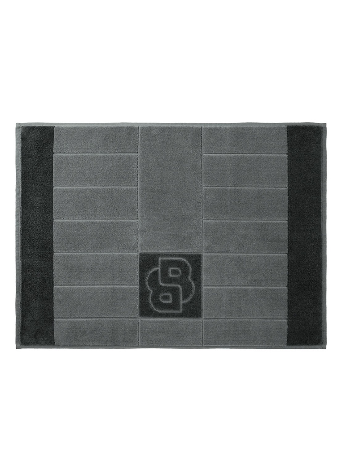 BOSS Double B badmat - 550 gr/m² - 50 x 70 cm - voorkant donkergrijs