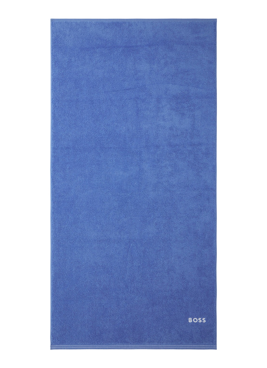 BOSS Edge badhanddoek - 70 x 140 cm - voorkant blauw