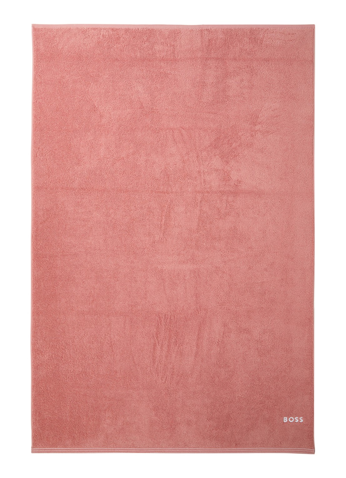 BOSS Edge badlaken - 100 x 150 cm - voorkant zalmroze