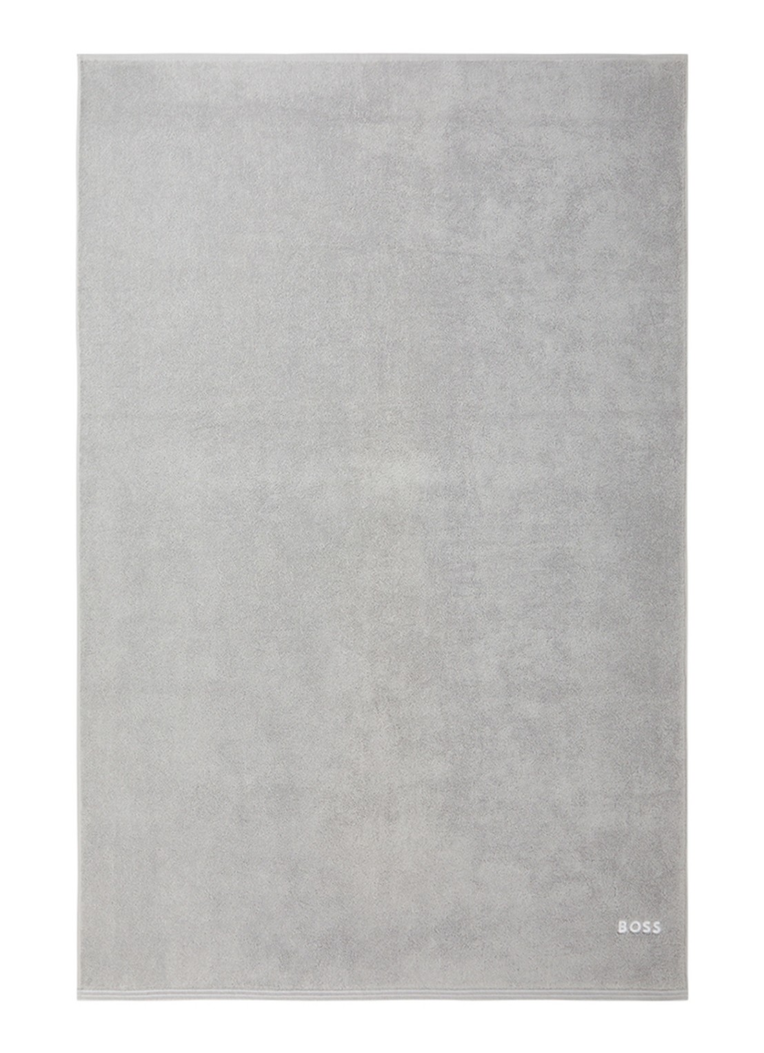 BOSS Edge badlaken - 100 x 150 cm - voorkant grijs