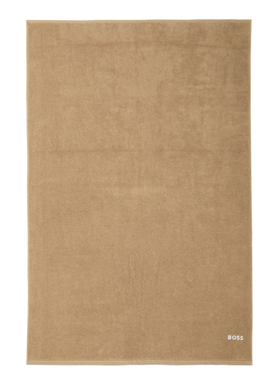 BOSS Edge badlaken - 100 x 150 cm - voorkant bruin