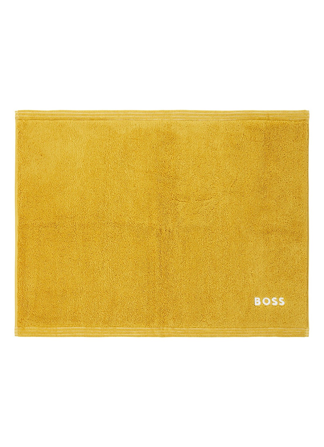 BOSS Edge badmat 50 x 70 cm - voorkant 2 geel