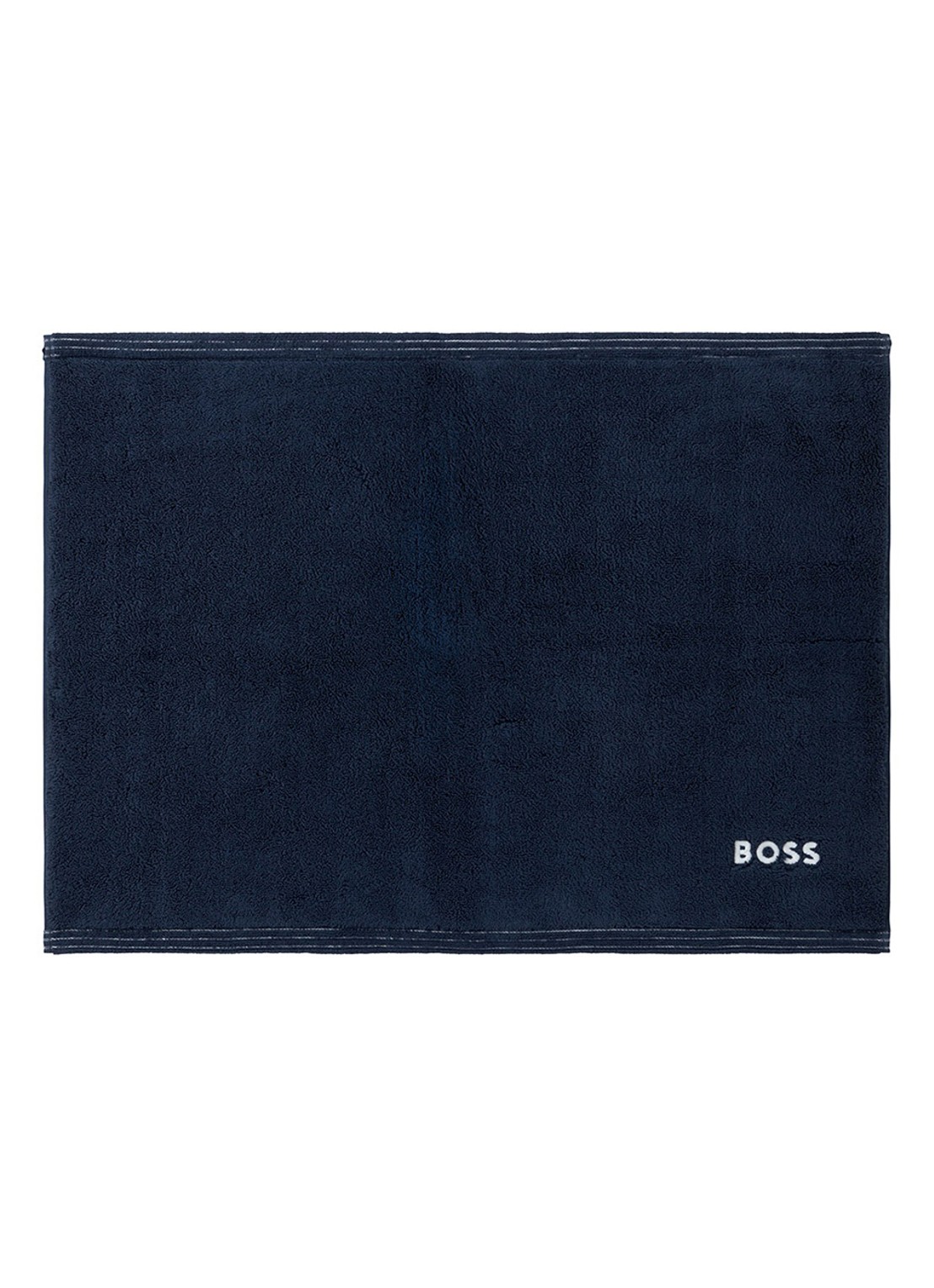 BOSS Edge badmat 50 x 70 cm - voorkant donkerblauw