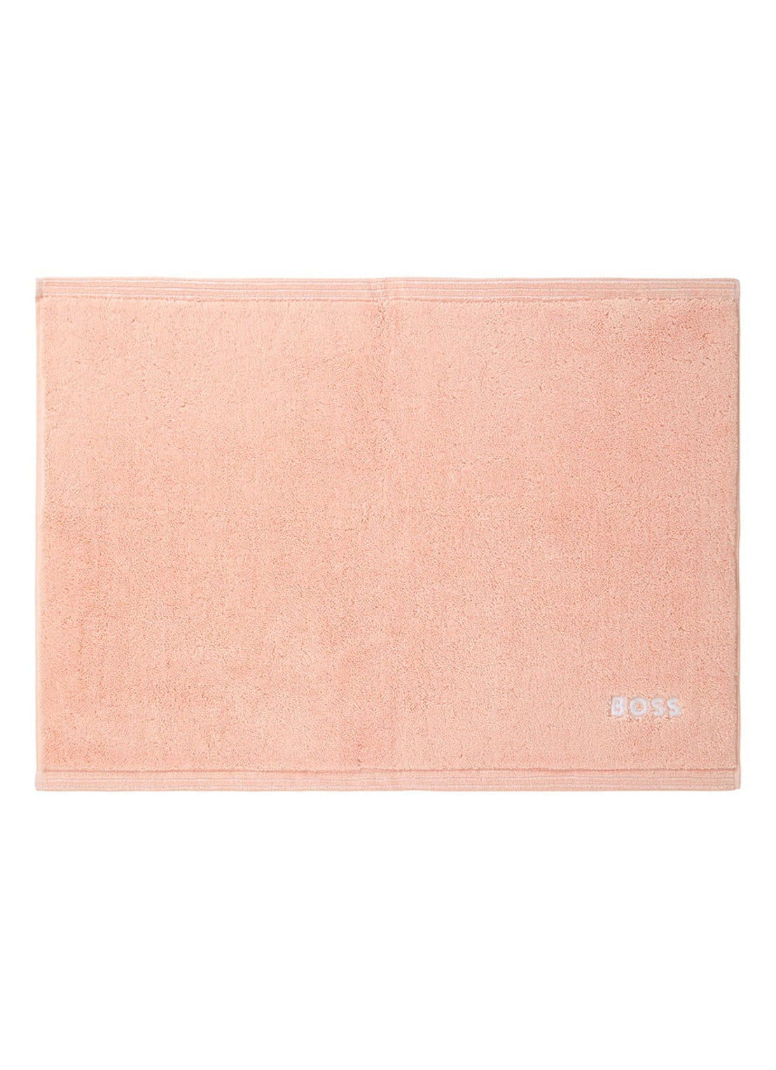 BOSS Edge badmat 50 x 70 cm - voorkant perzikroze