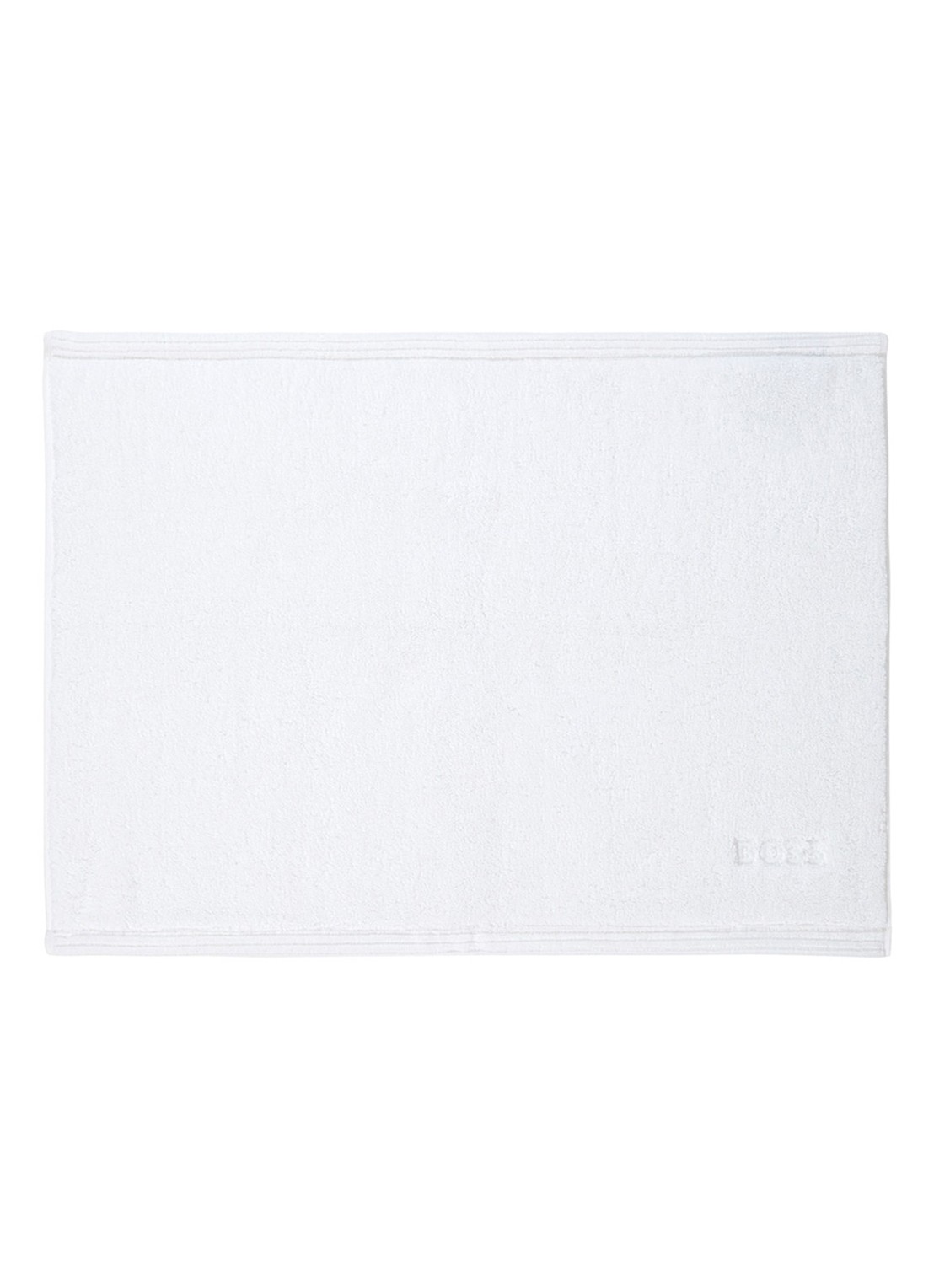 BOSS Edge badmat 50 x 70 cm - voorkant wit