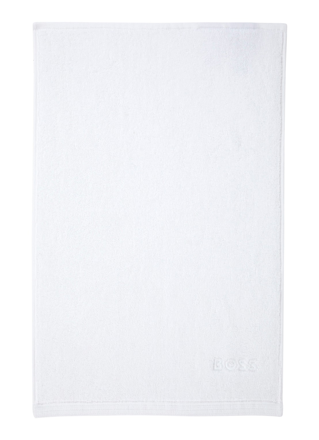 BOSS Edge gastendoek - 40 x 60 cm - voorkant wit