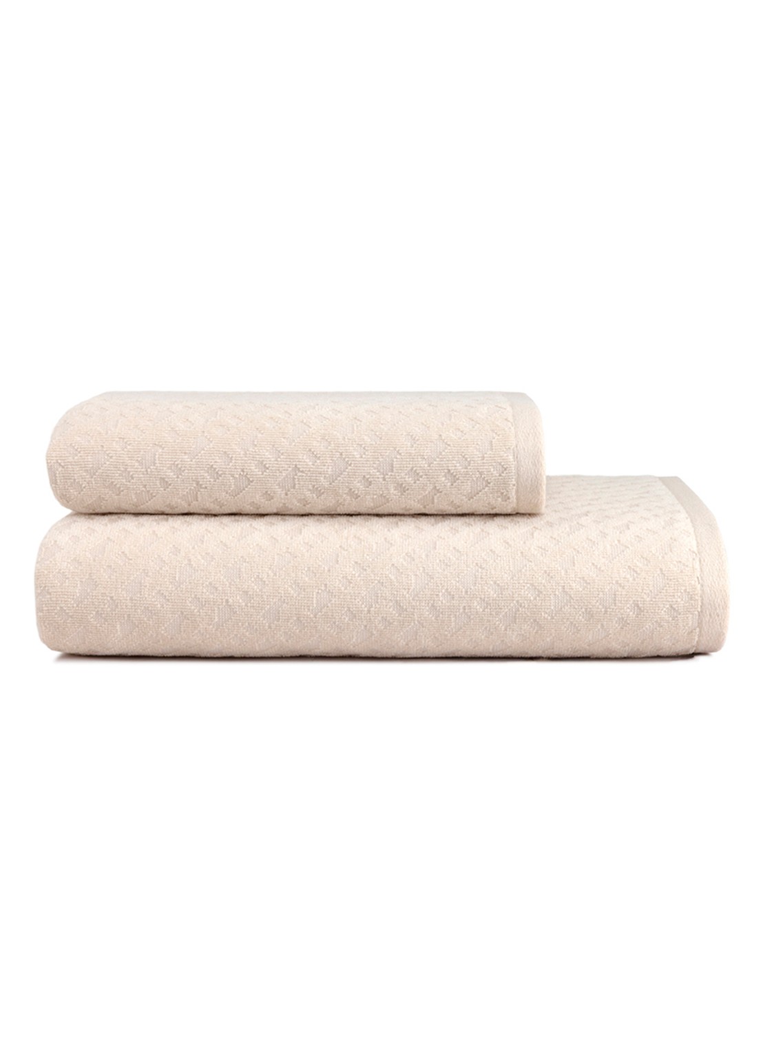 BOSS Frontrow badlaken - 90 x 150 cm - detail 2 creme