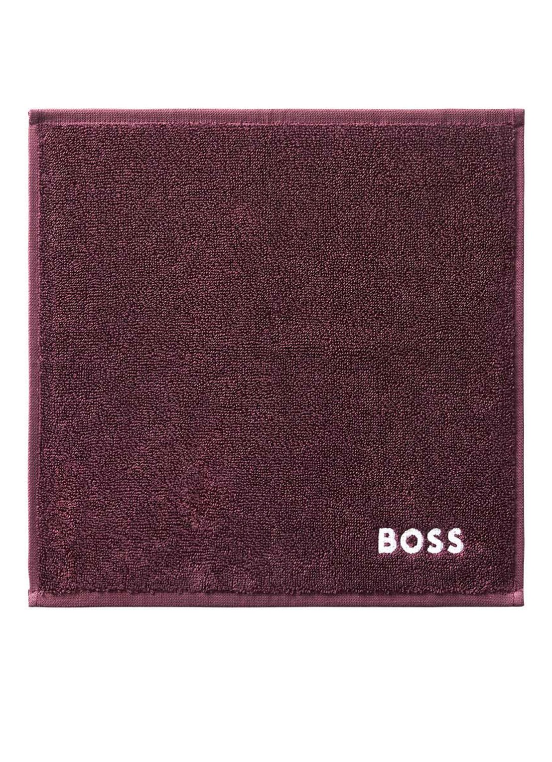 BOSS Gastendoek - 600 gr/m2 - 30 x 30 cm - voorkant 2 bordeauxrood
