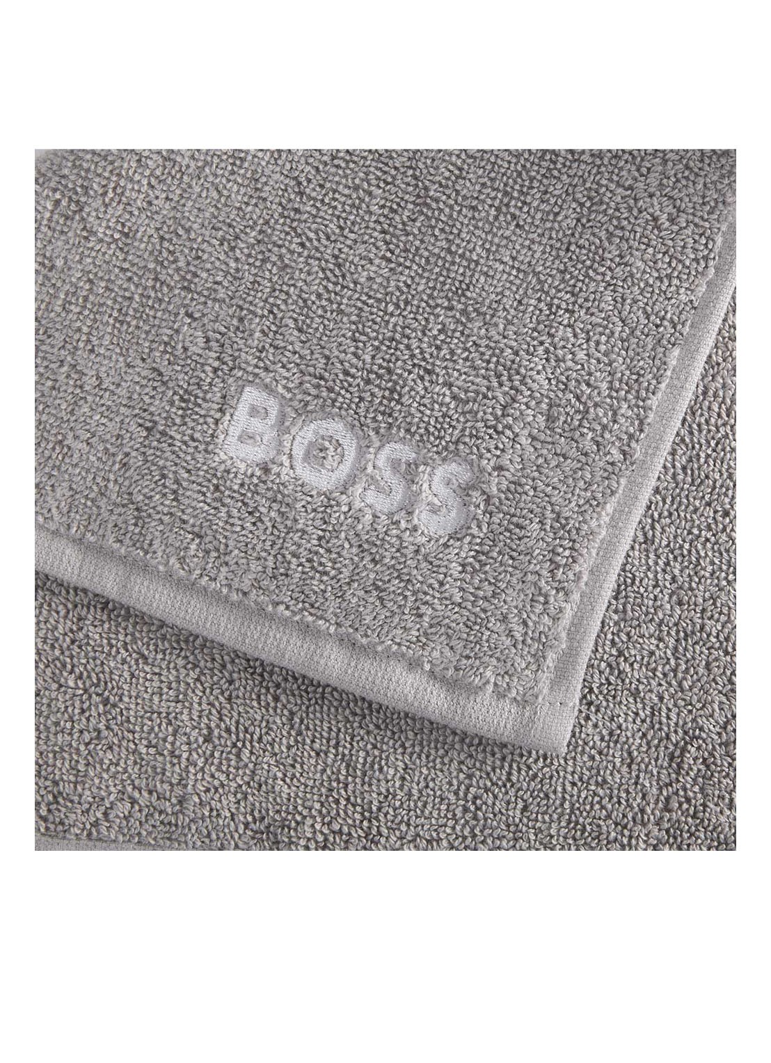 BOSS Gastendoek - 600 gr/m2 - 30 x 30 cm - detail diepzwart