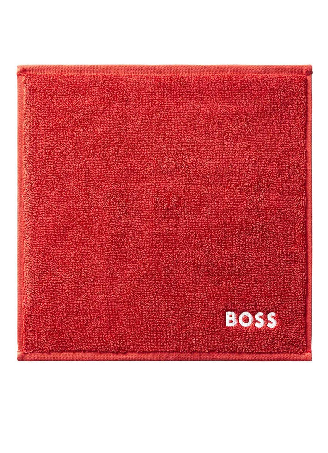 BOSS Gastendoek - 600 gr/m2 - 30 x 30 cm - voorkant rood