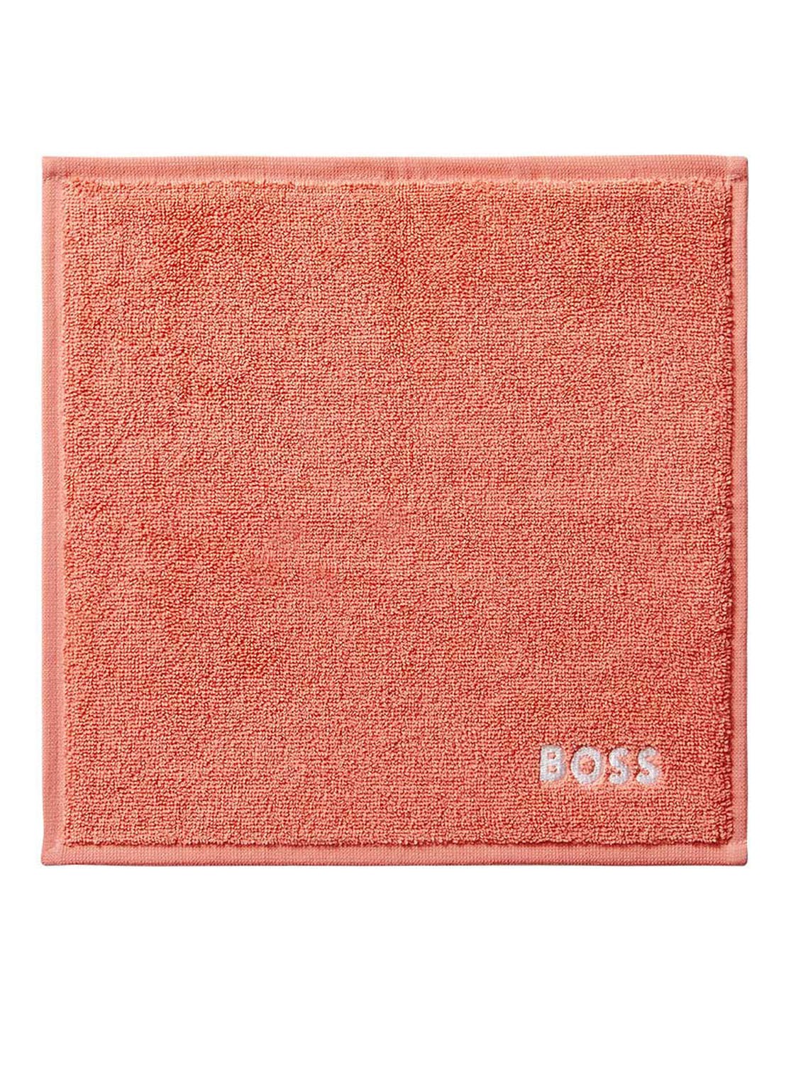 BOSS Gastendoek - 600 gr/m2 - 30 x 30 cm - voorkant koraalroze