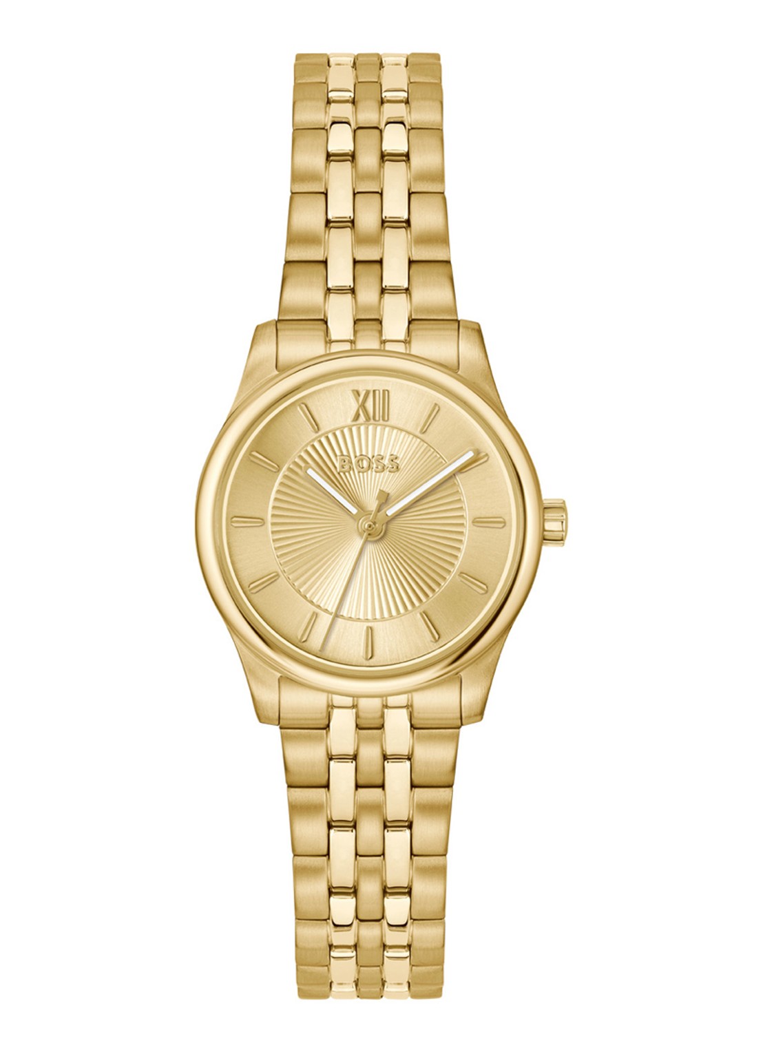 BOSS Graceful Mina horloge HB1502843 - voorkant 3 goud