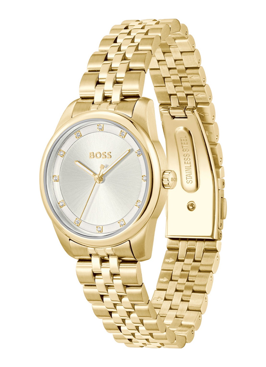 BOSS Graceful Precious horloge HB1502810 - detail goud