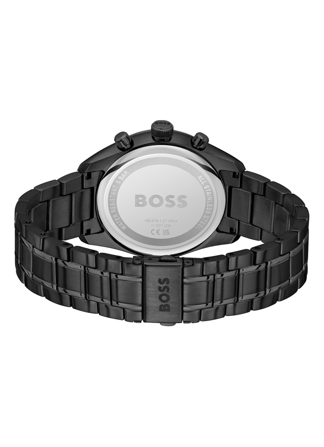 BOSS Grand Prix 44 horloge HB1514298  - detail 3 zwart
