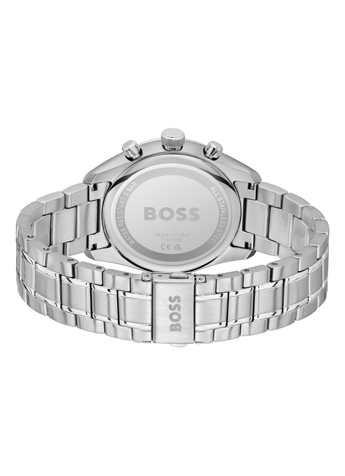 BOSS Grand Prix horloge HB1514226  - detail 4 zilver