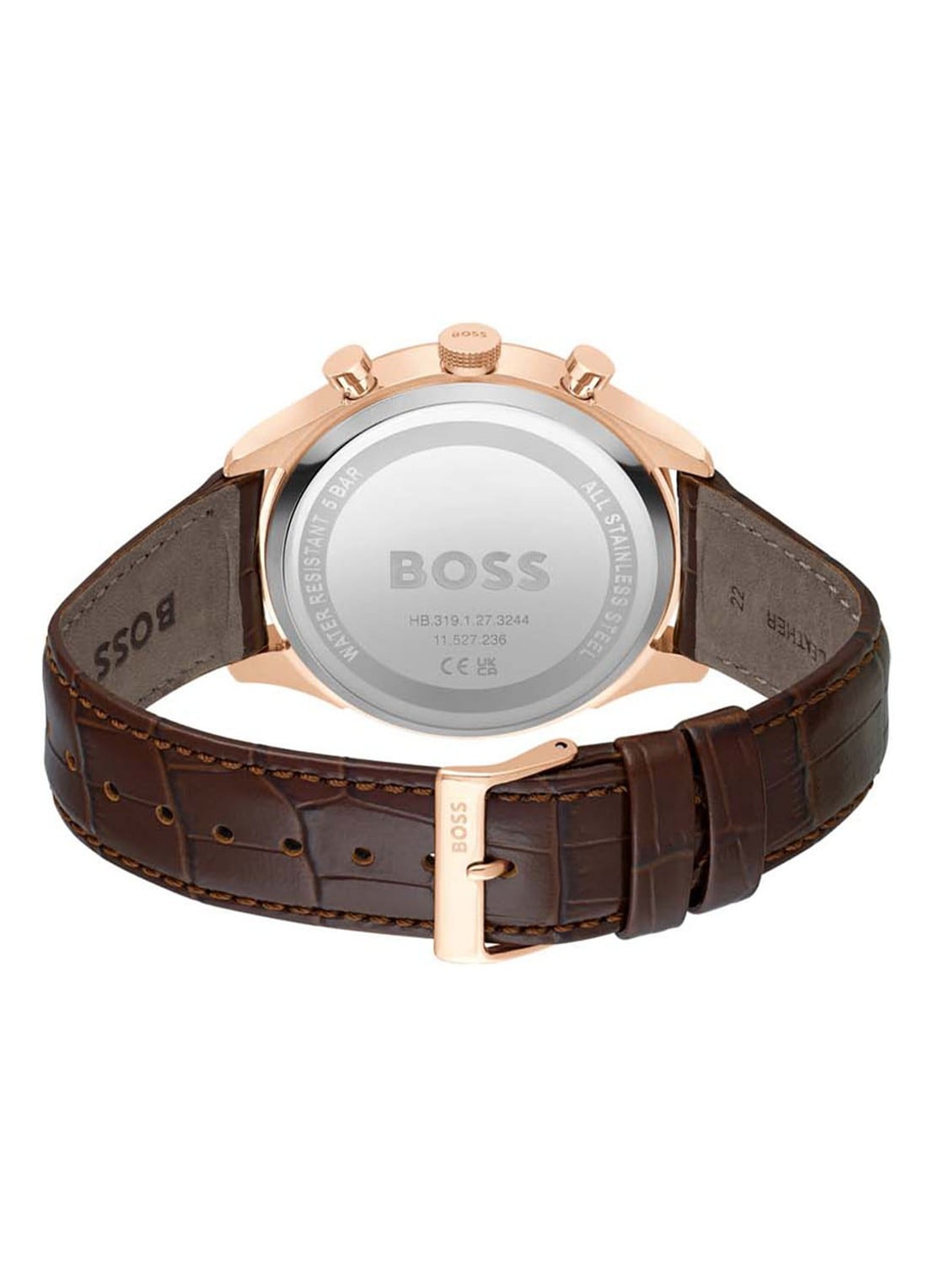 BOSS Gregor horloge HB1514050 - detail roségoud