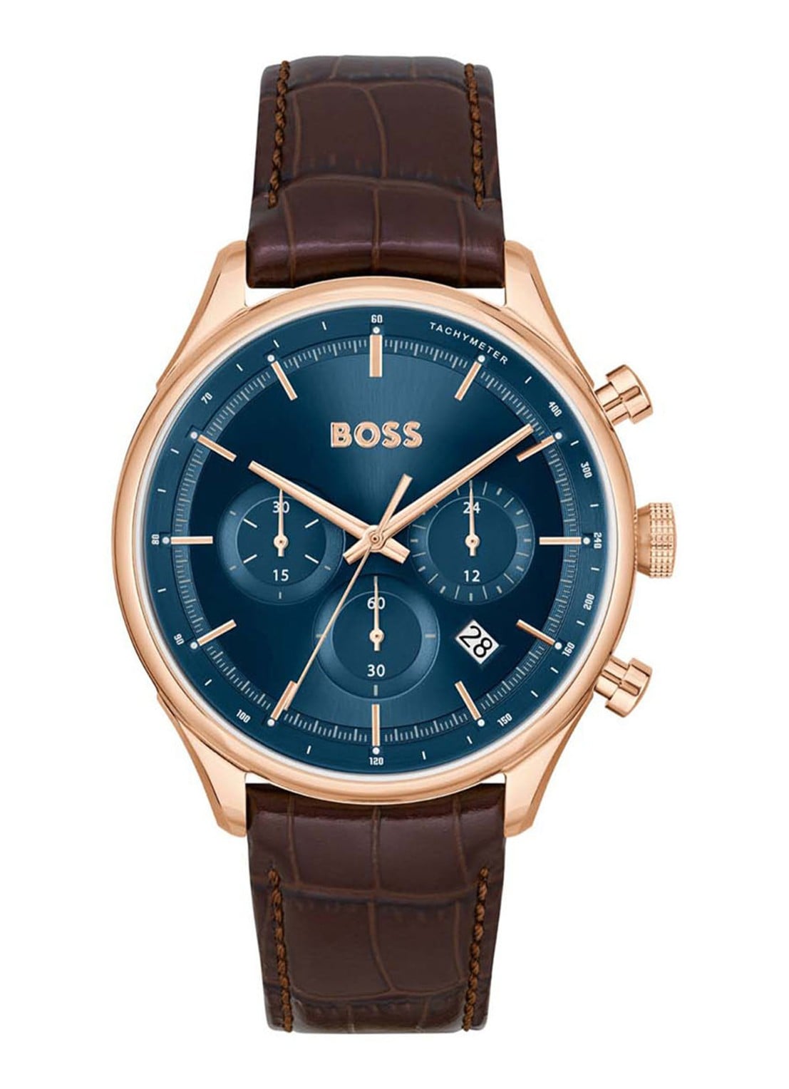 BOSS Gregor horloge HB1514050 - voorkant 2 roségoud