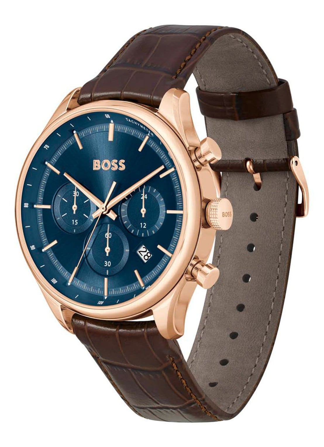 BOSS Gregor horloge HB1514050 - voorkant 3 roségoud