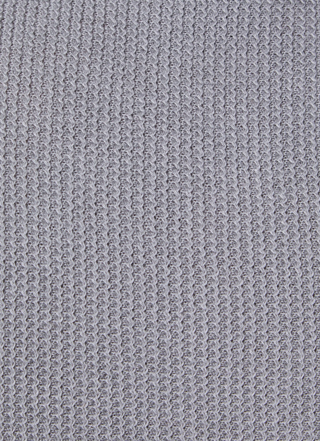 BOSS H-Daremo grofgebreide regular fit polo  - detail 5 grijs