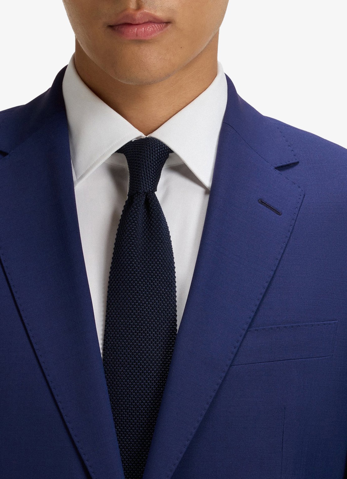 BOSS H-Jeckson regular fit 2-delig pak in scheerwolblend - detail 2 blauw