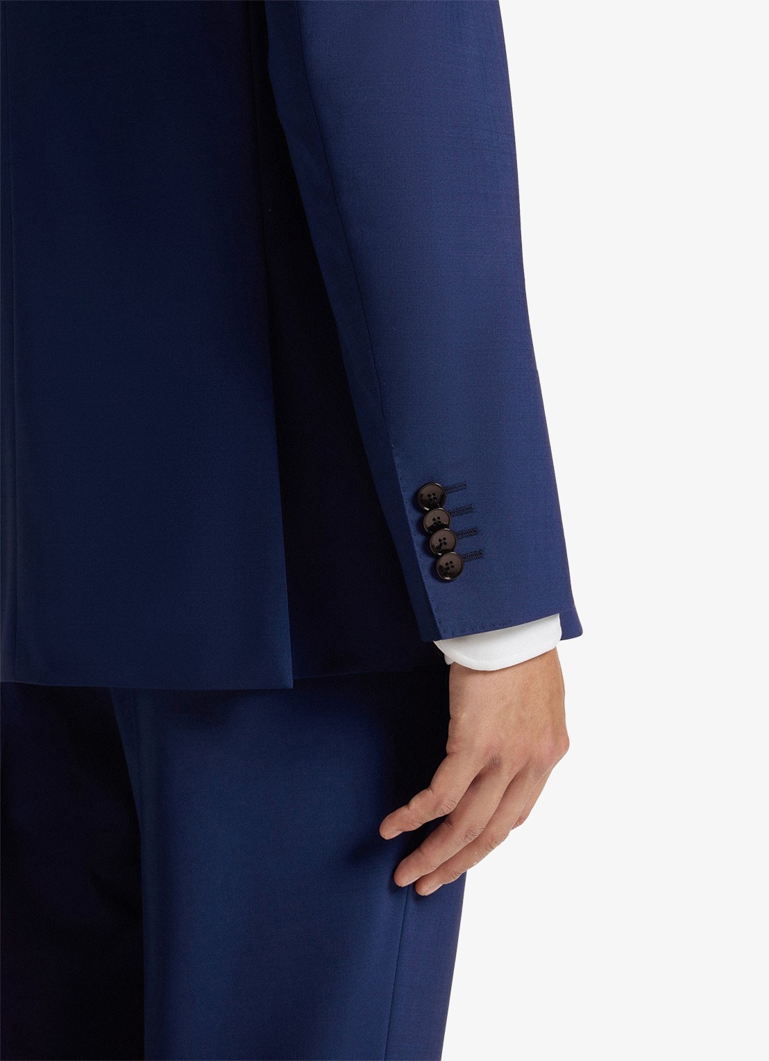 BOSS H-Jeckson regular fit 2-delig pak in scheerwolblend - detail 3 blauw