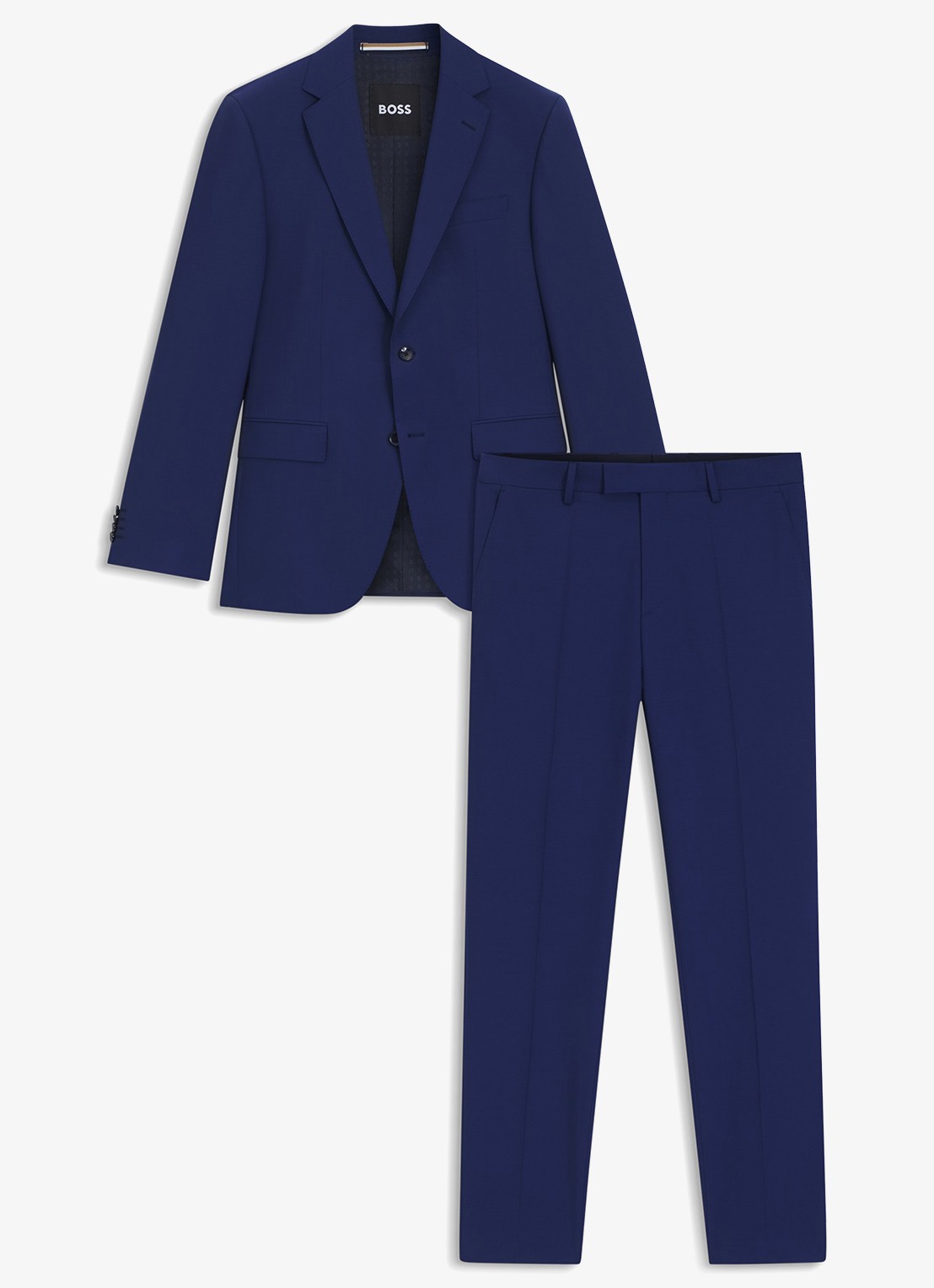 BOSS H-Jeckson regular fit 2-delig pak in scheerwolblend - voorkant 6 blauw