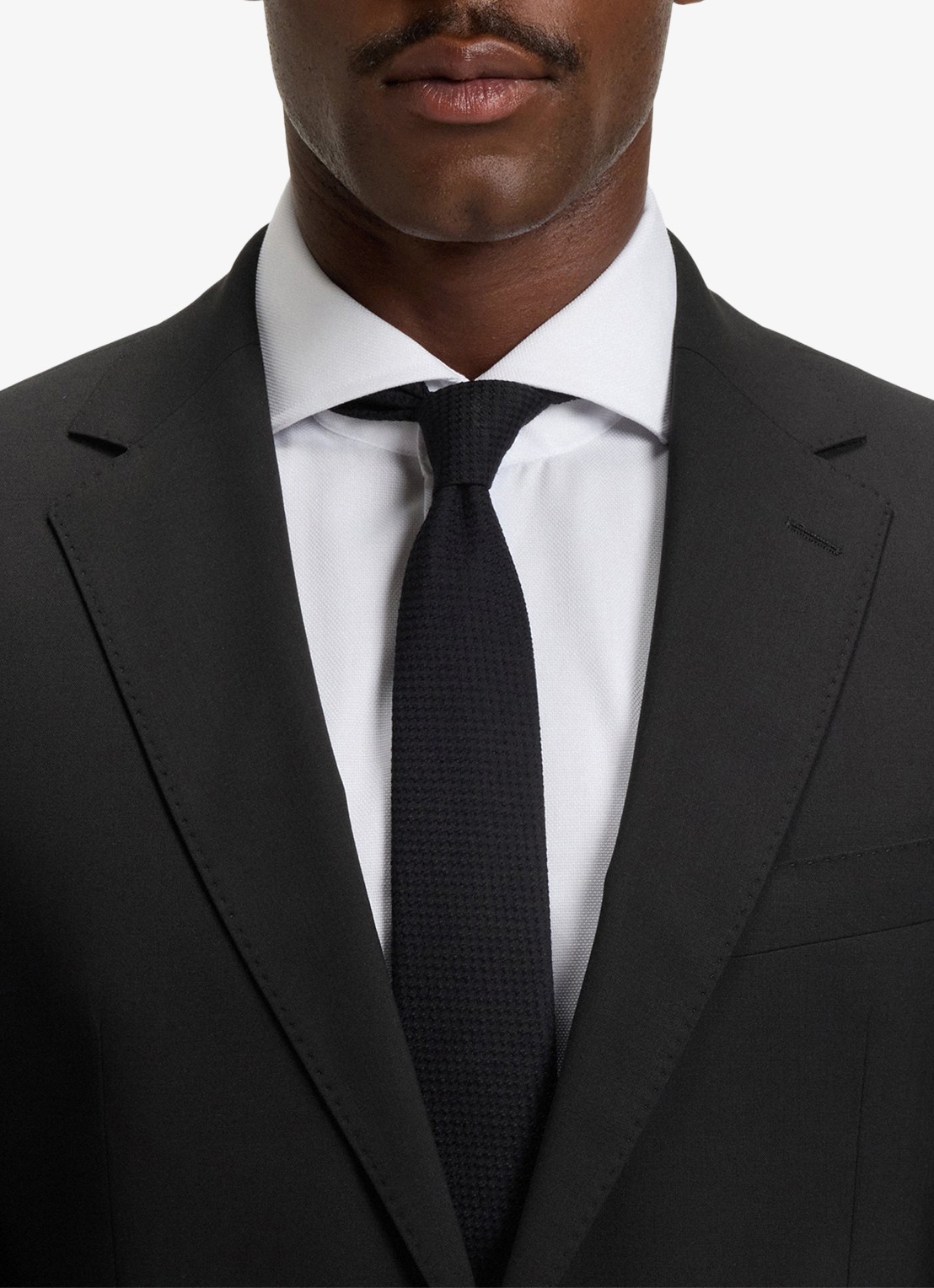 BOSS H-Jeckson regular fit 2-delig pak in scheerwolblend - detail 2 zwart