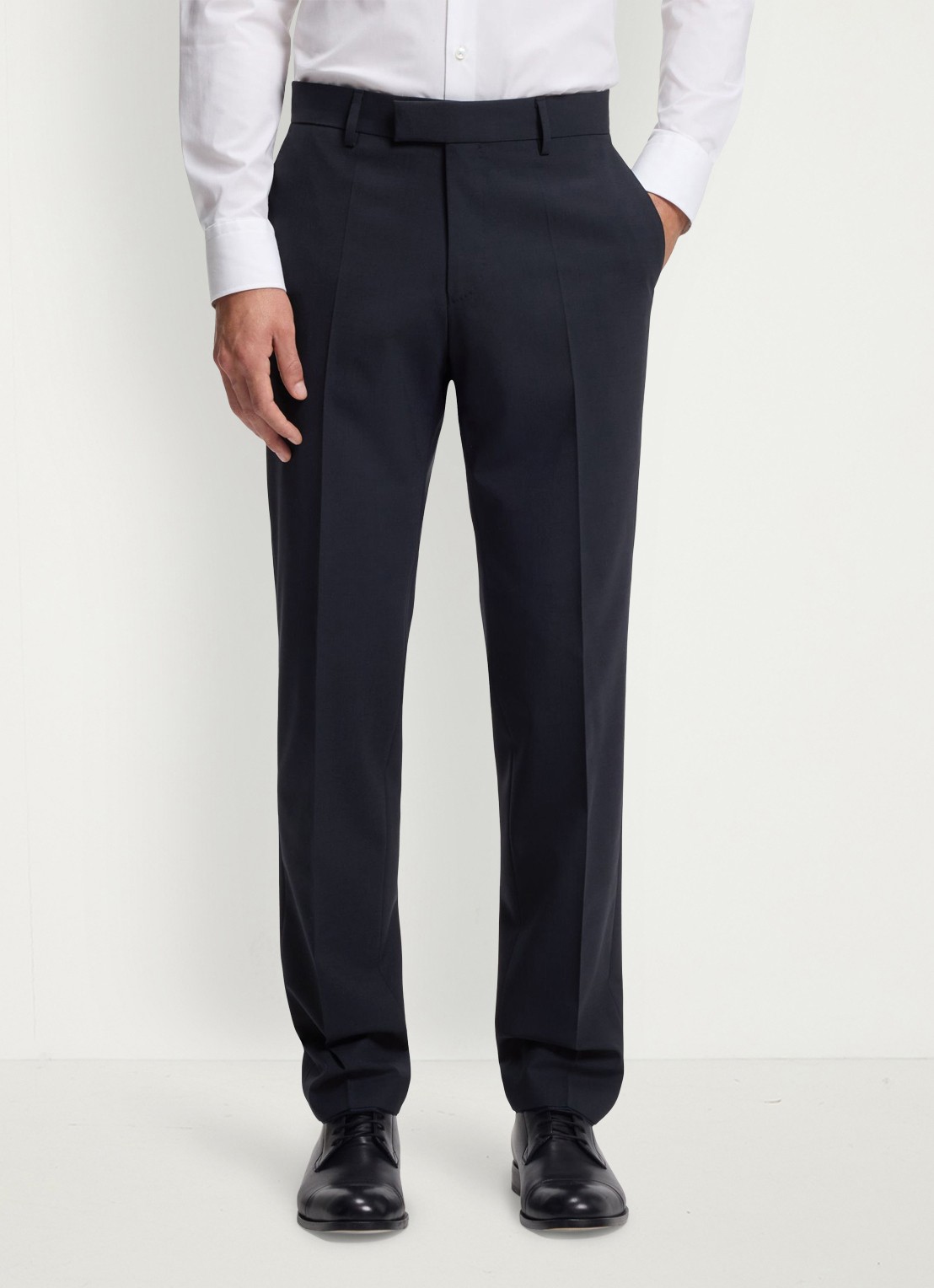 BOSS H-Jeckson regular fit 2-delig pak in scheerwolblend - detail 6 donkerblauw