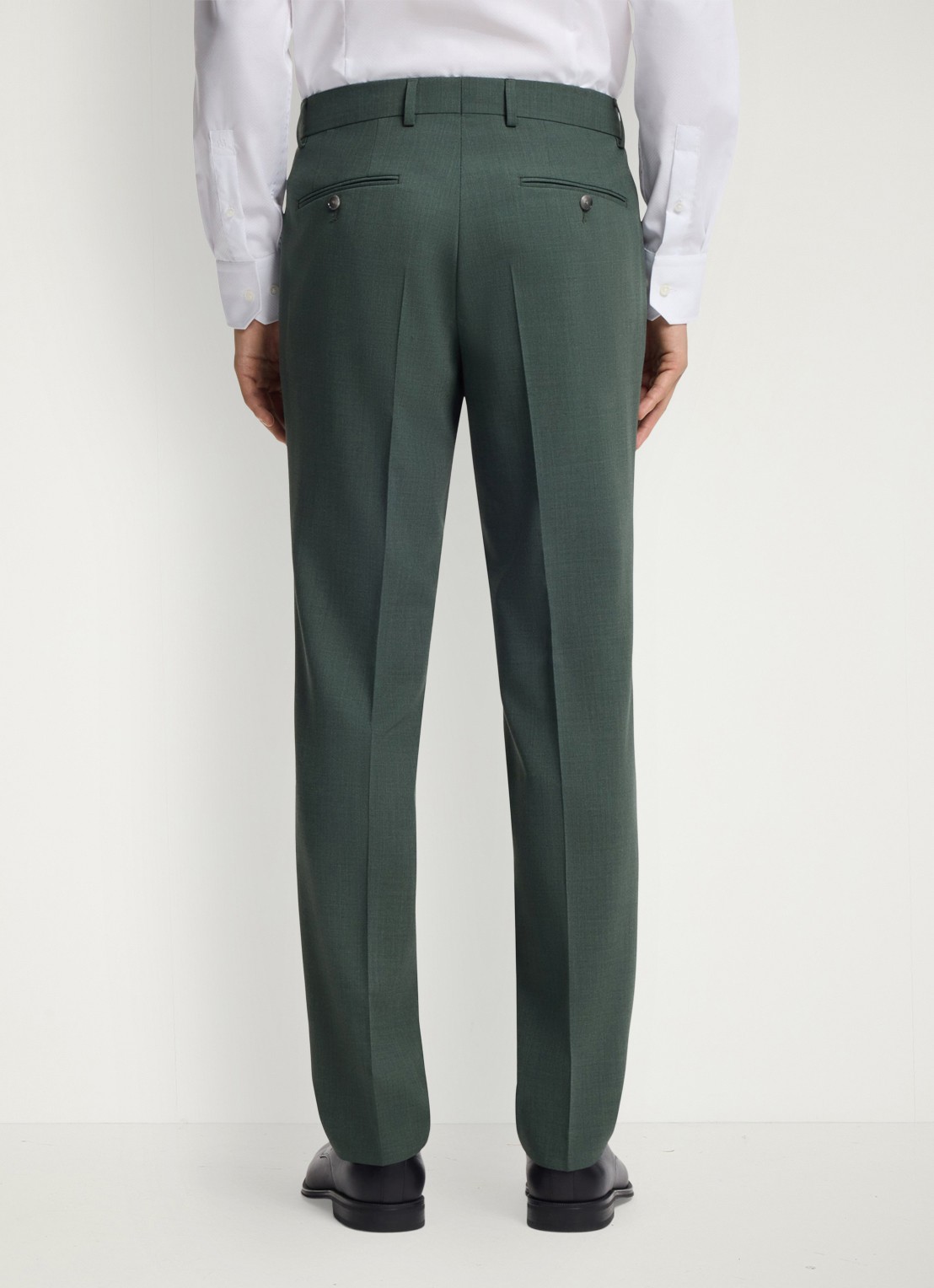 BOSS H-Jeckson regular fit 2-delig pak in scheerwolblend - detail 8 groen