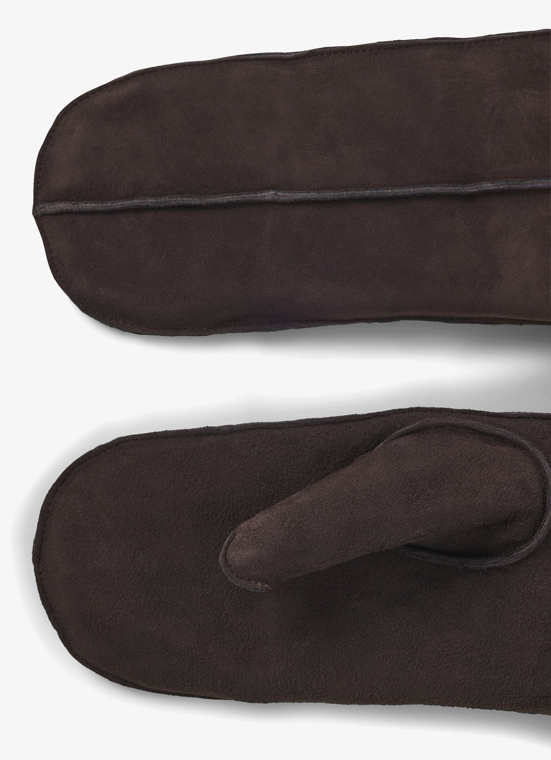 BOSS Handschoenen van lamsleer - voorkant 2 bruin