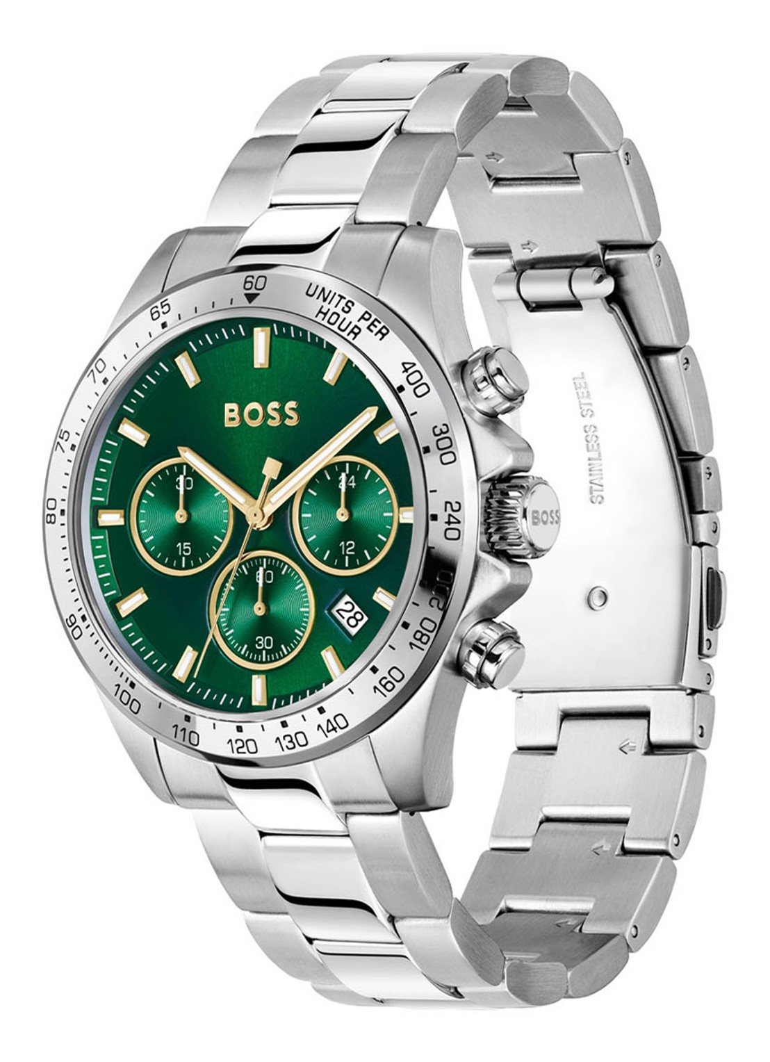 BOSS Hero horloge HB1514217  - detail zilver