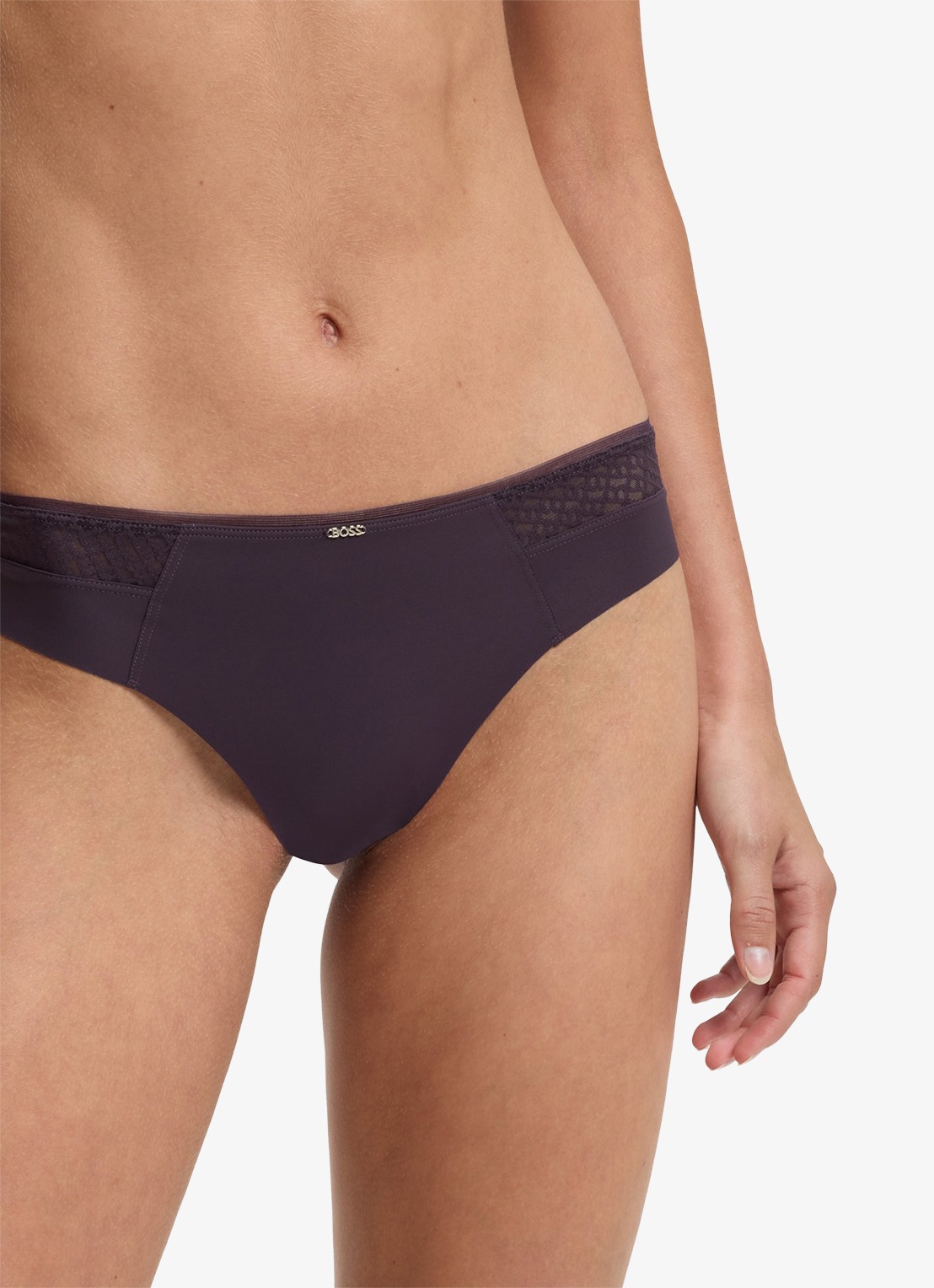 BOSS Hipster met mesh - detail 4 paars