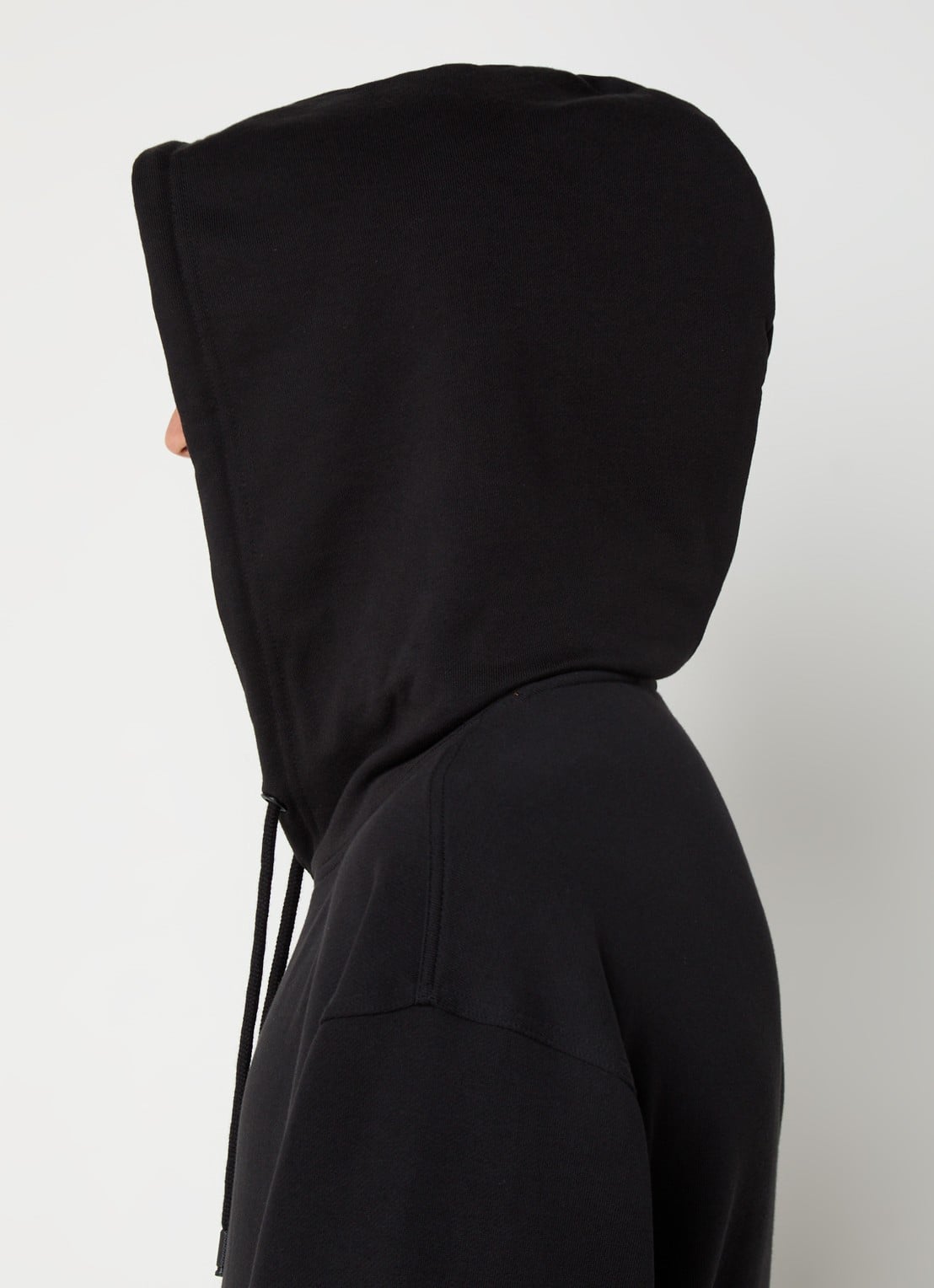 BOSS Hoodie met logo - detail 5 zwart
