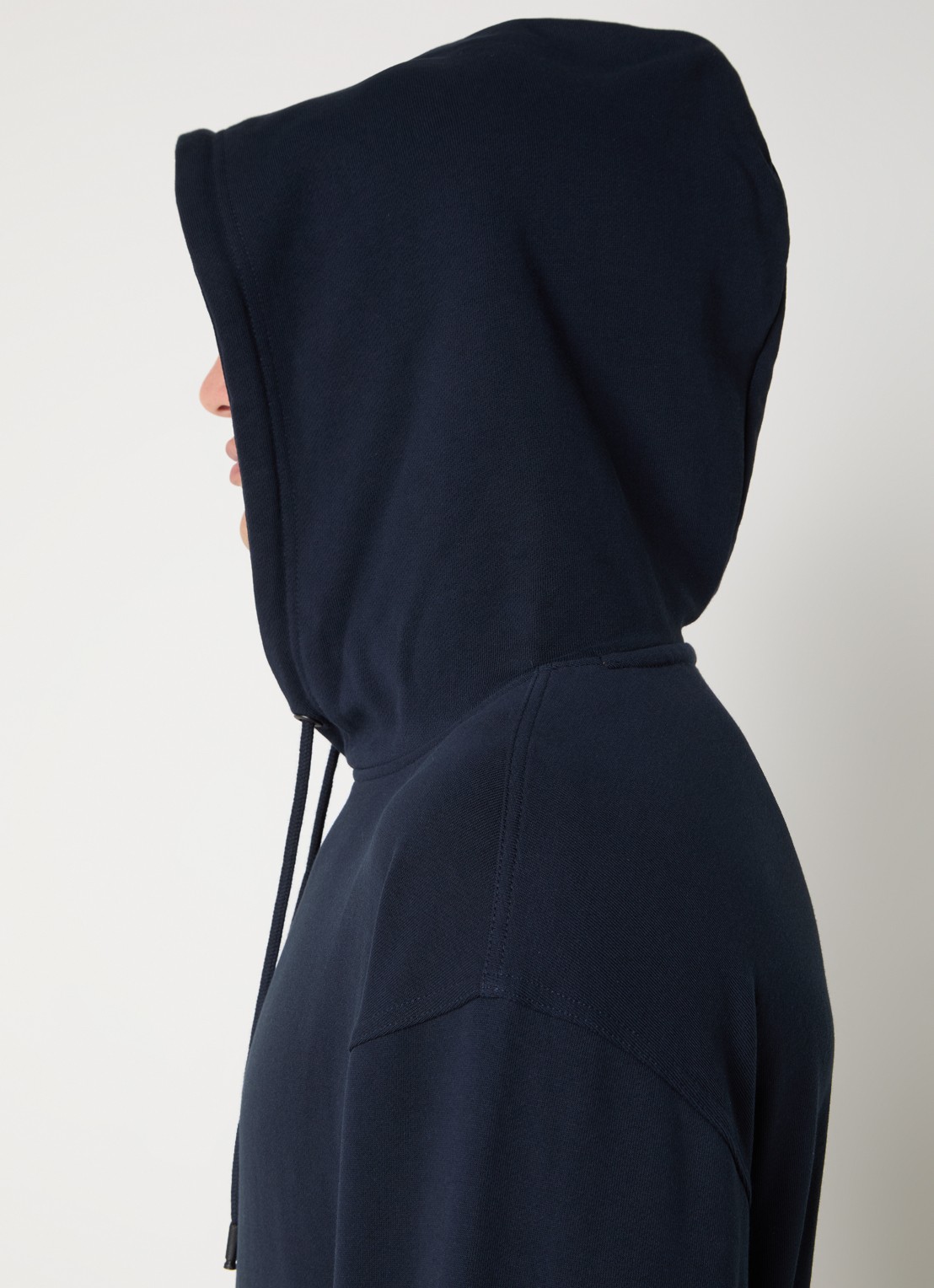 BOSS Hoodie met logo - detail 7 donkerblauw