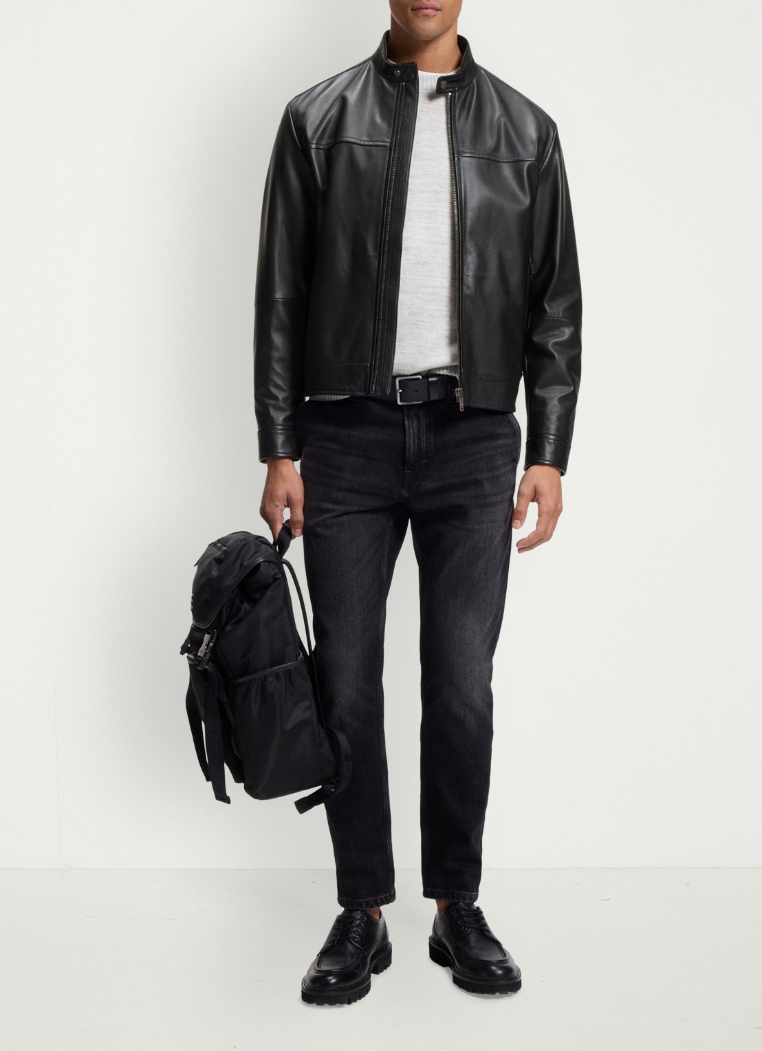 BOSS Jack met ritszakken - voorkant 6 zwart