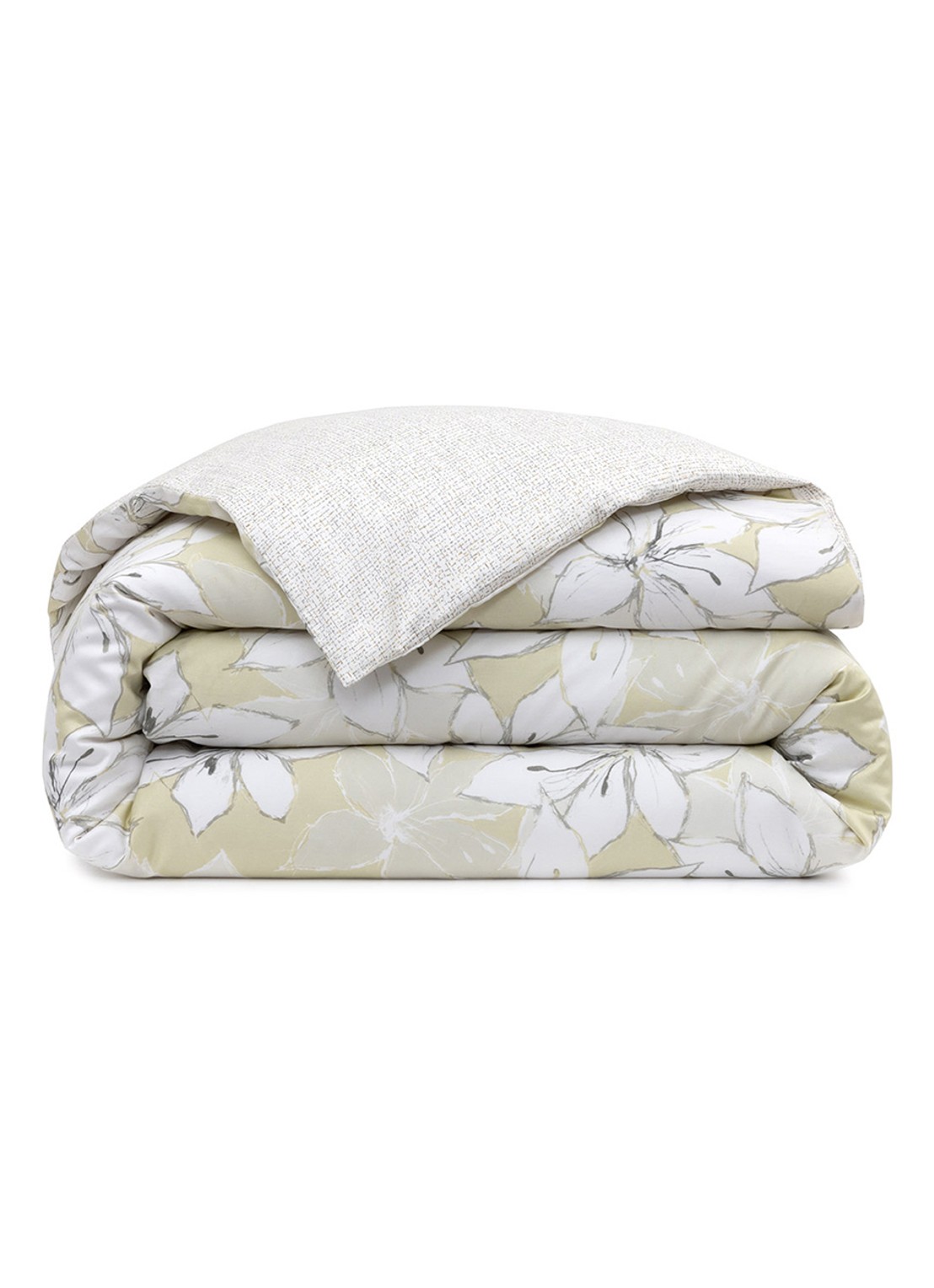 BOSS Jadeite dekbedovertrek 300TC - exclusief kussenslopen - voorkant creme