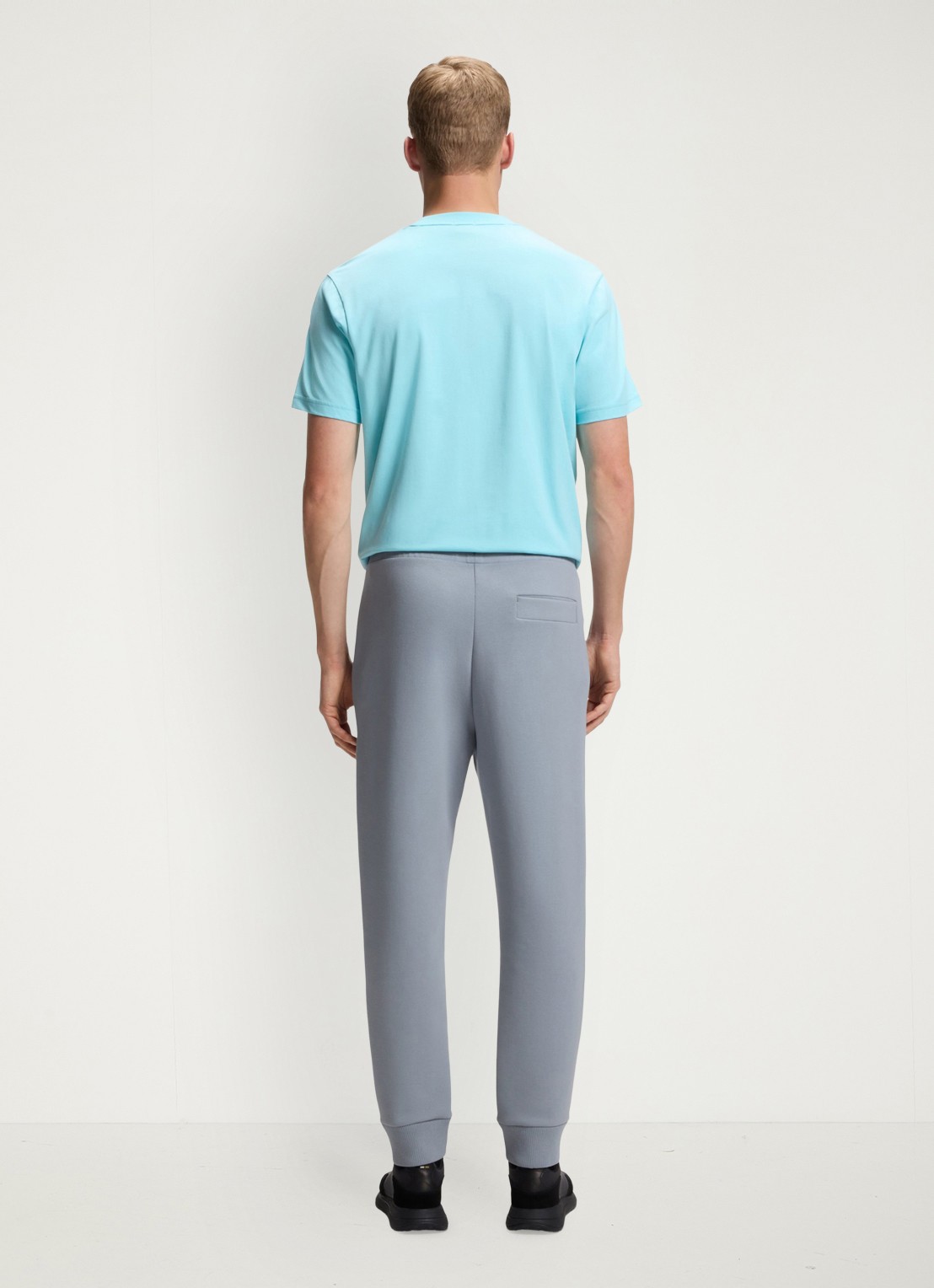 BOSS Joggingbroek met logo - achterkant dark grey-026