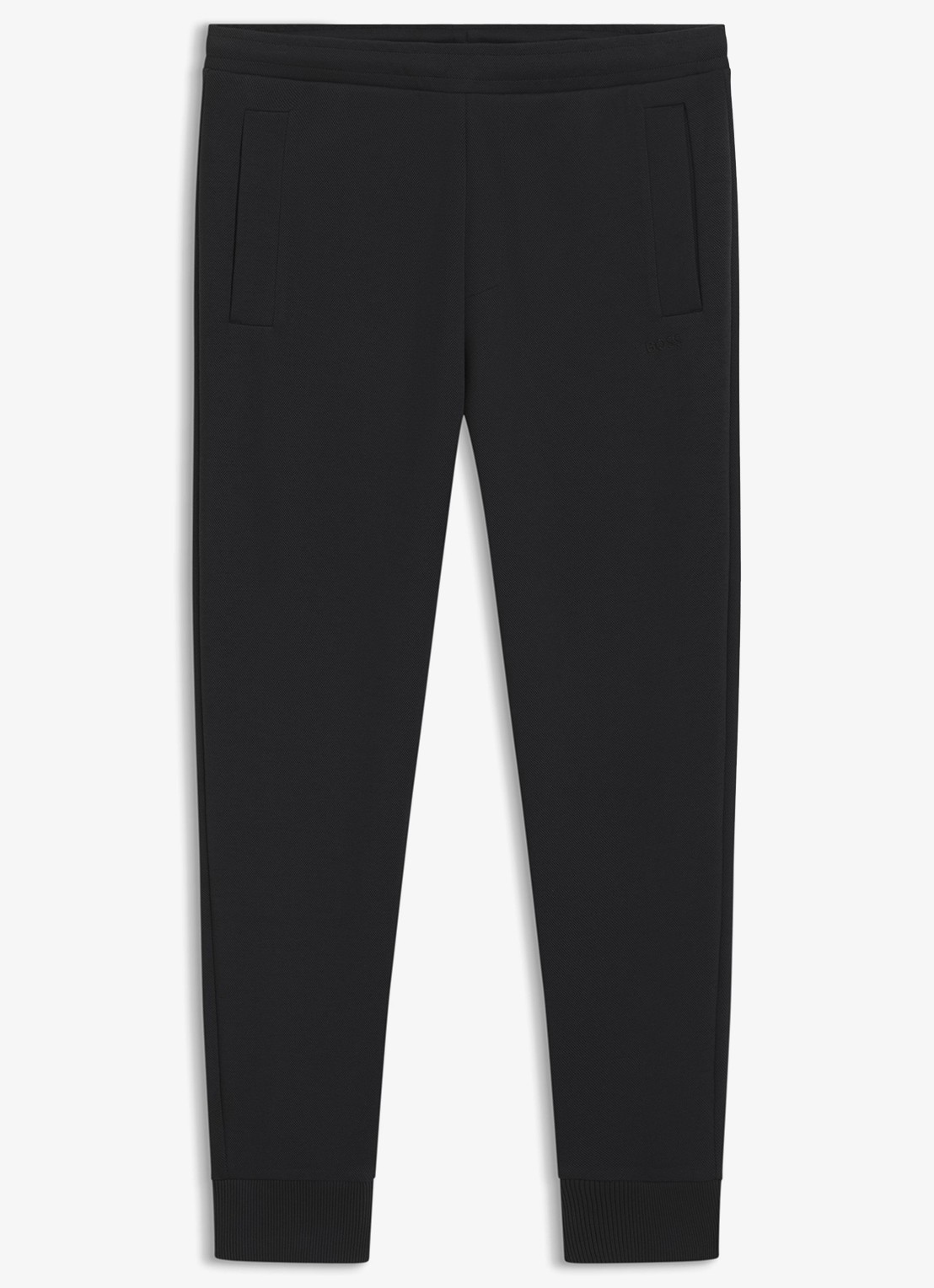 BOSS Joggingbroek met logo - voorkant 4 blauw
