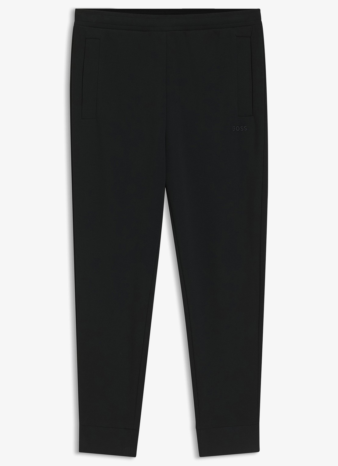 BOSS Joggingbroek met logo - voorkant 4 black-002