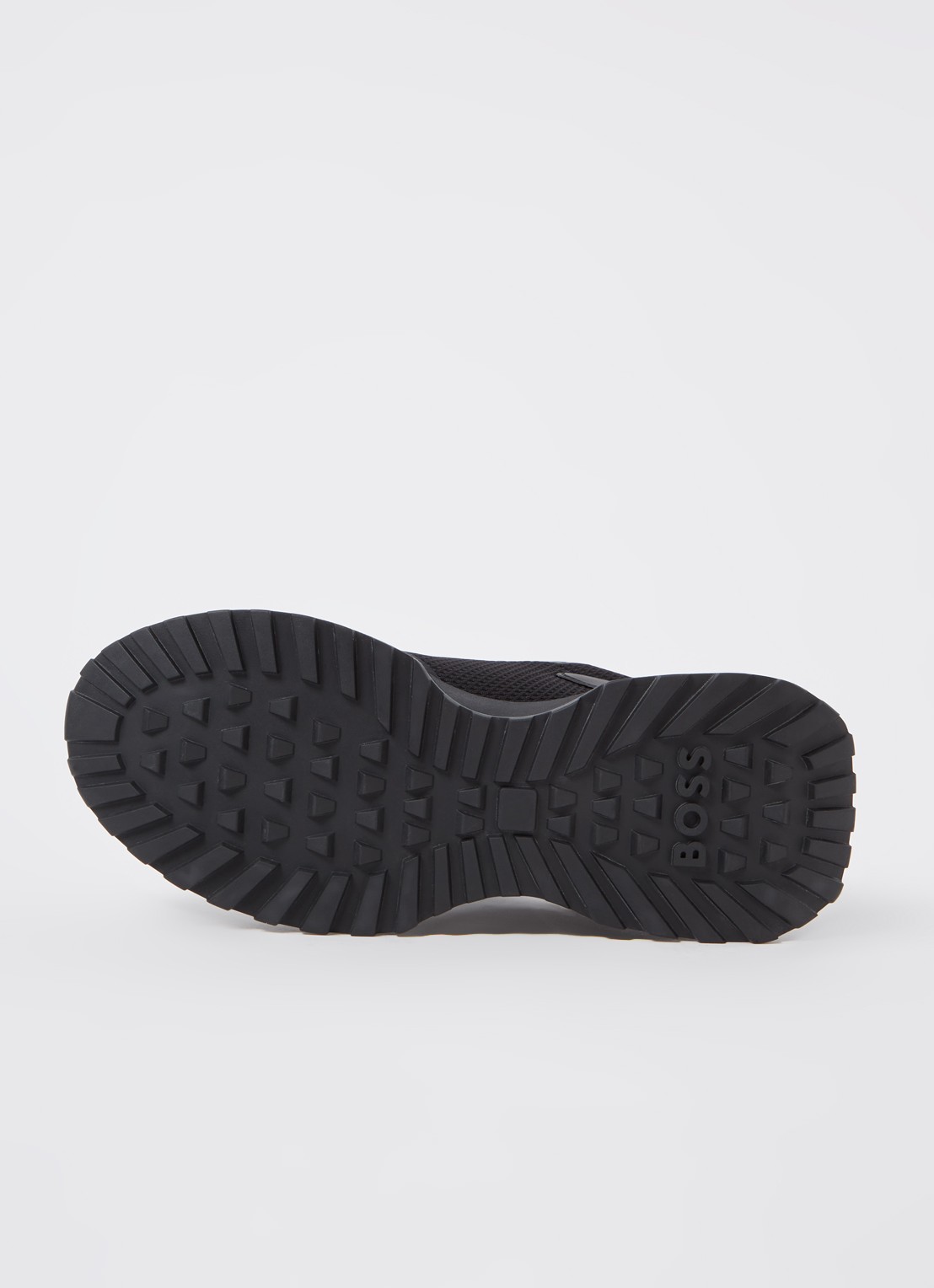 BOSS Jonah sneaker met mesh details - detail 3 zwart
