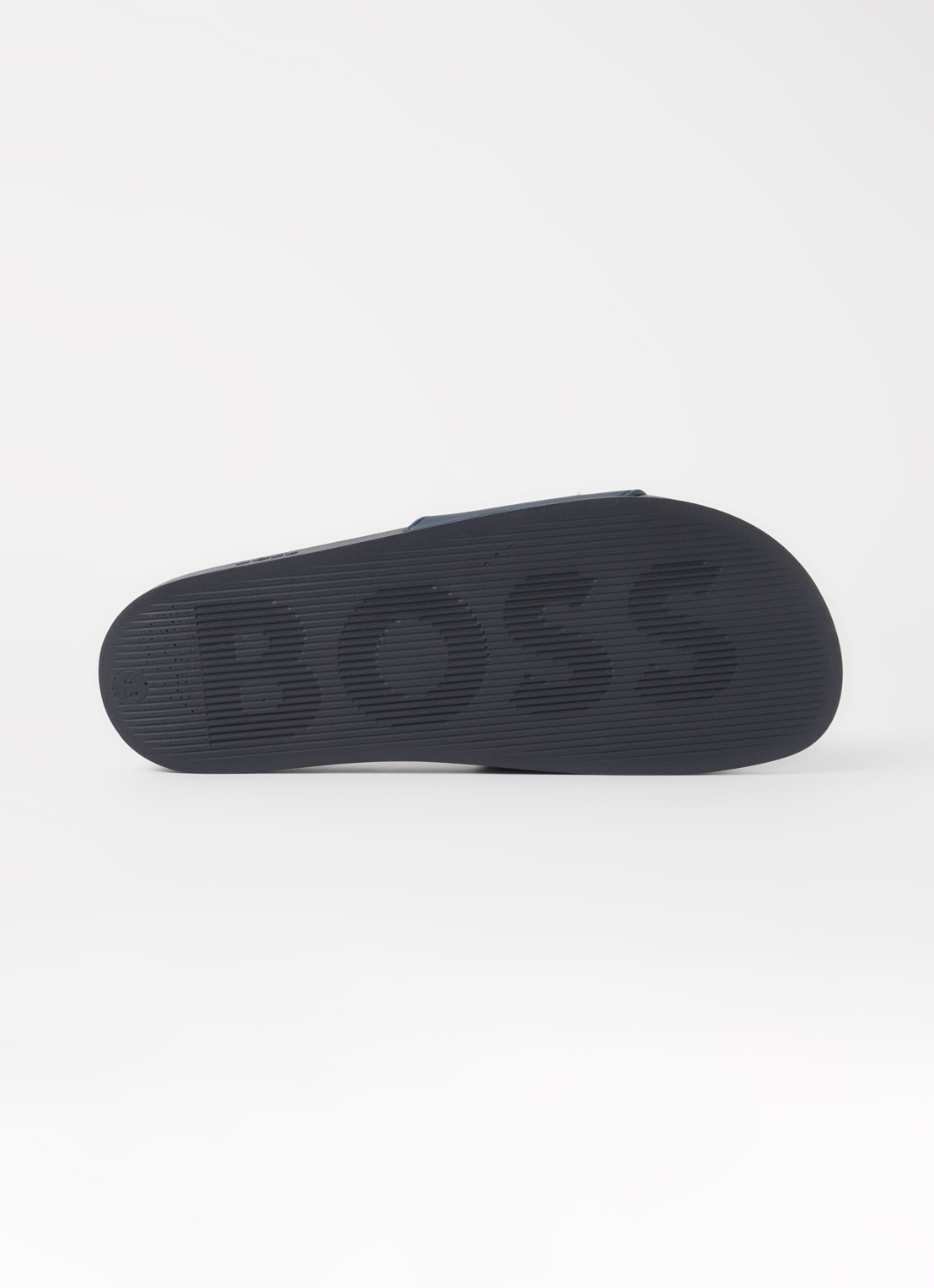 BOSS Kirk slipper met logo - detail 2 donkerblauw